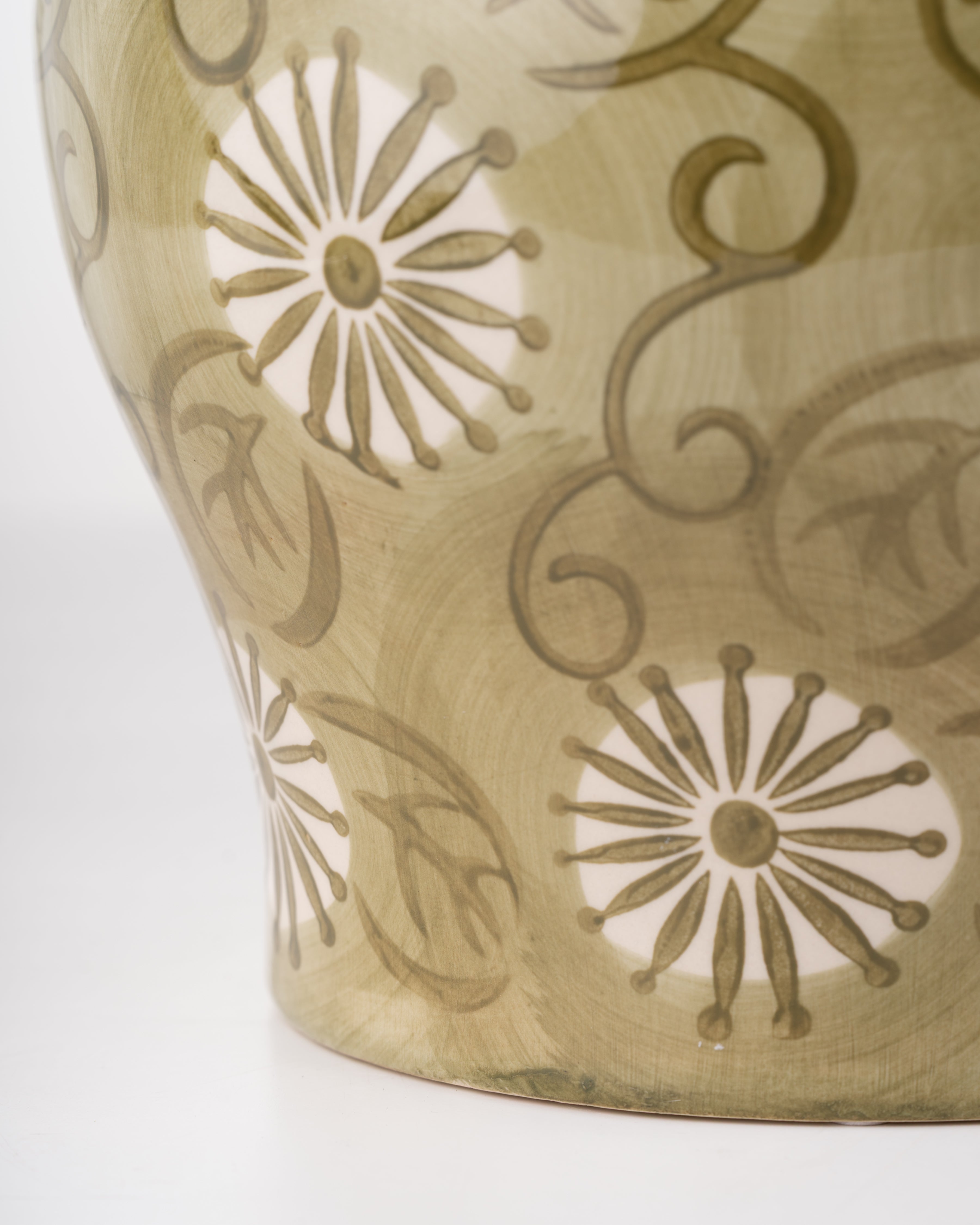 Olive Vine Ginger Jar