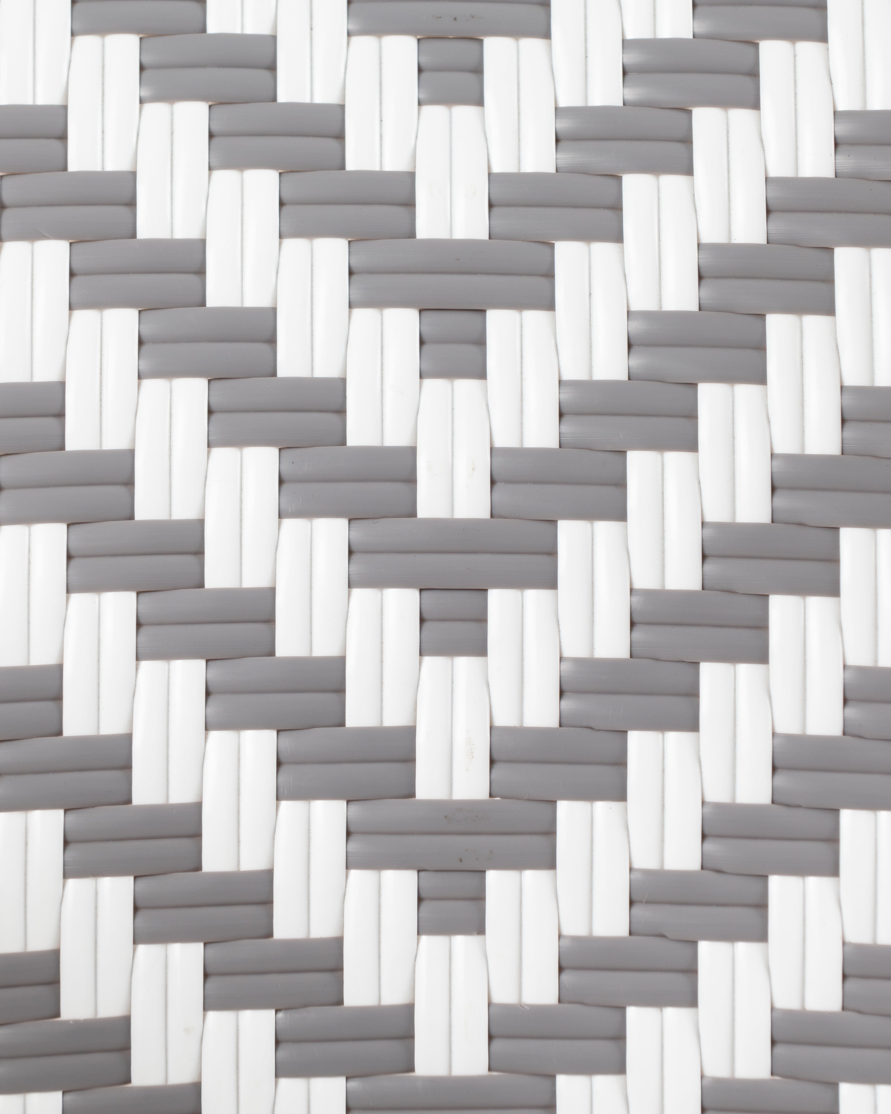 Brioche Chevron Armchair | Grey & White