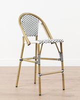 Brioche Counter Chair | Black and White