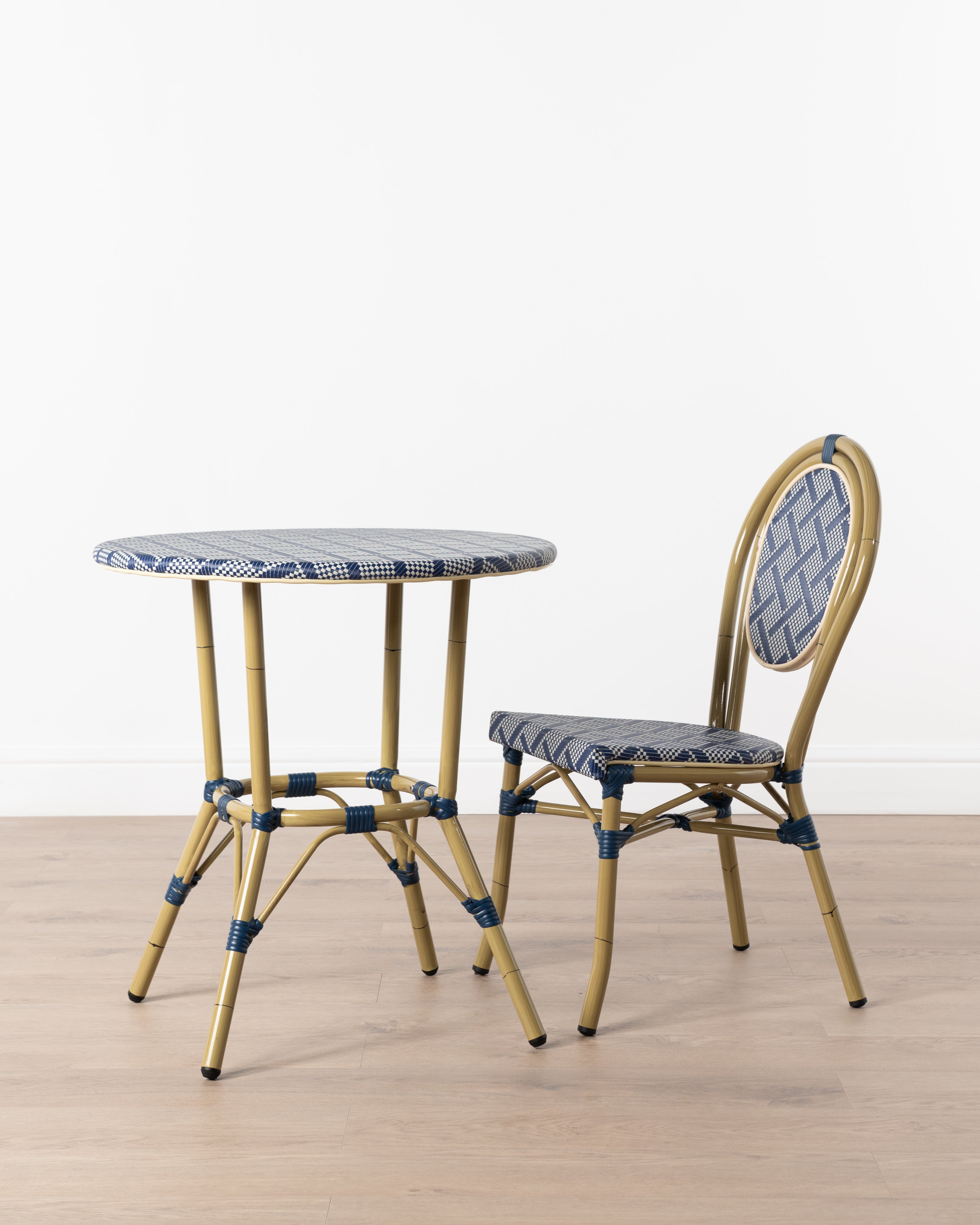 Brioche Cafe Table | Navy