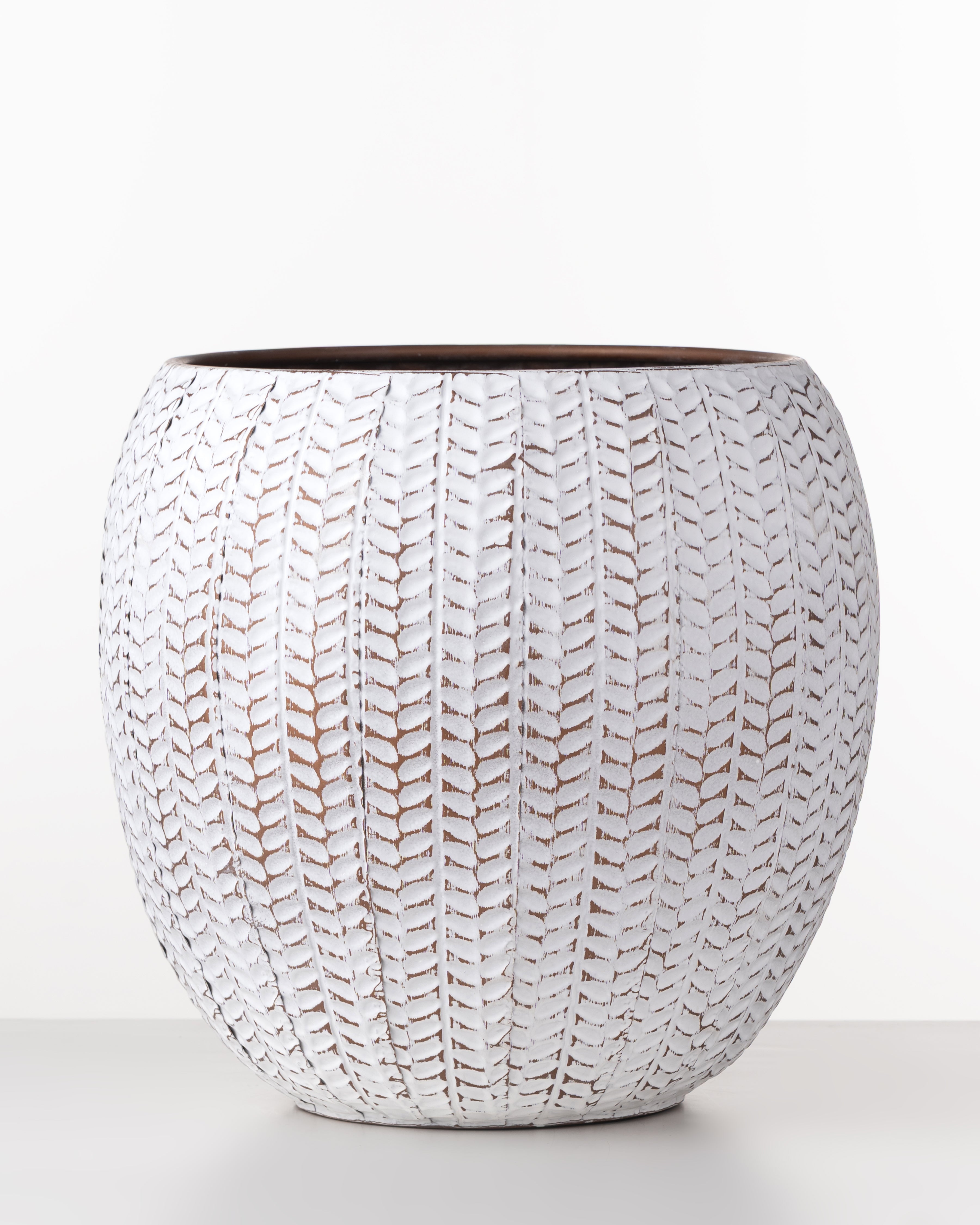 Fern Metal Planter | Large