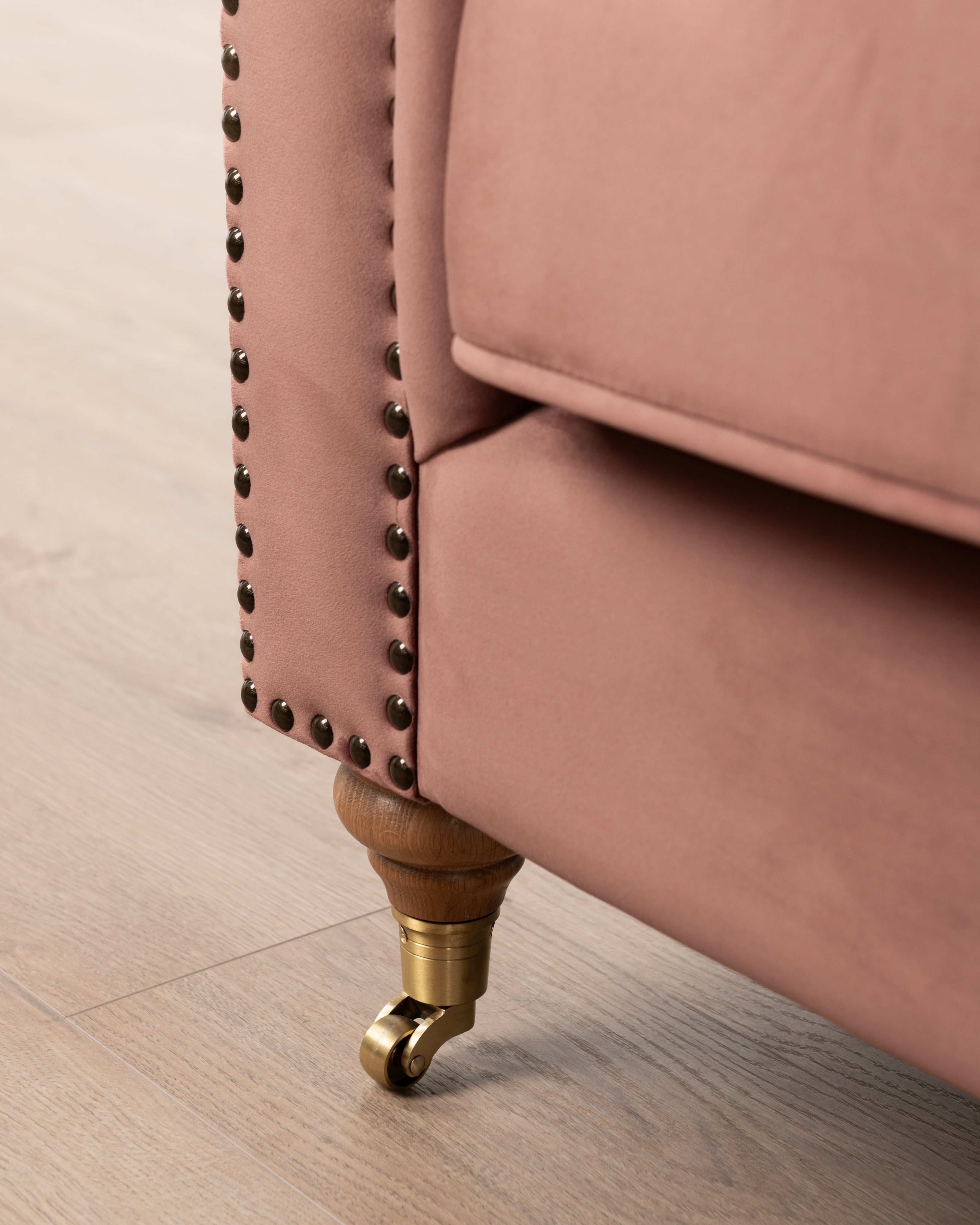 Luxe Duchess Sofa | Blush