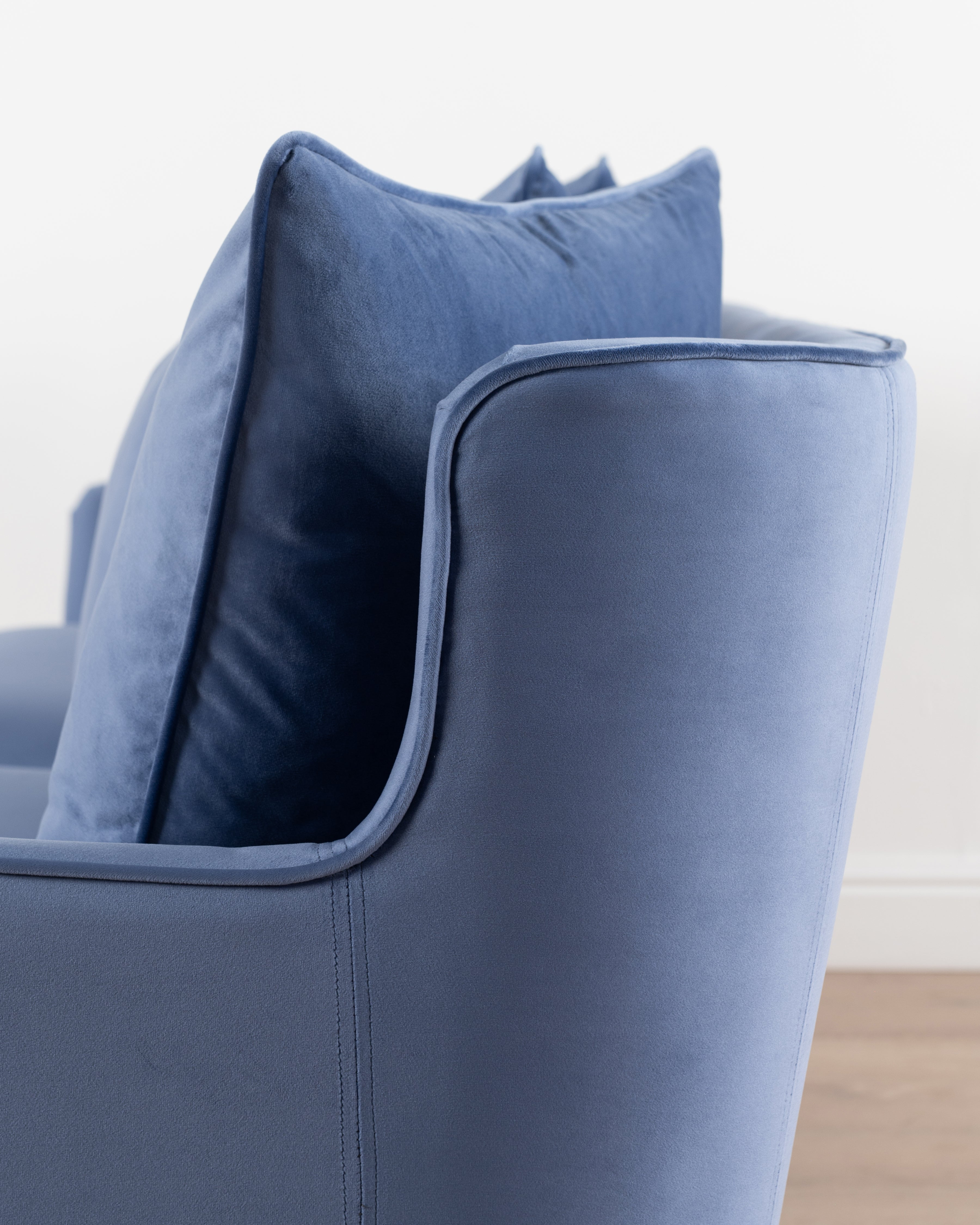 Luxe Monroe 2.5 Seater Sofa | Blue