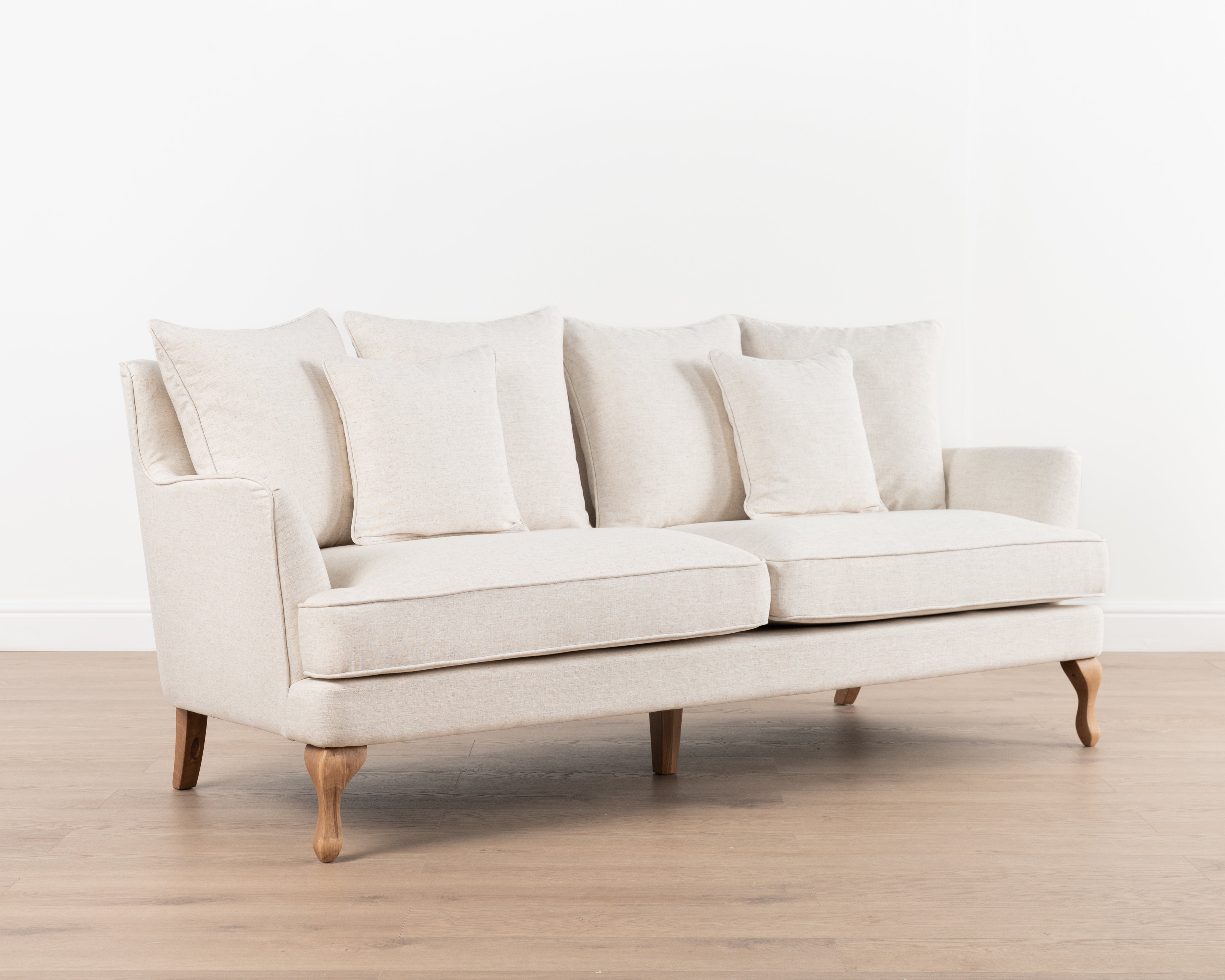 Luxe Monroe 2.5 Seater Sofa | Cream