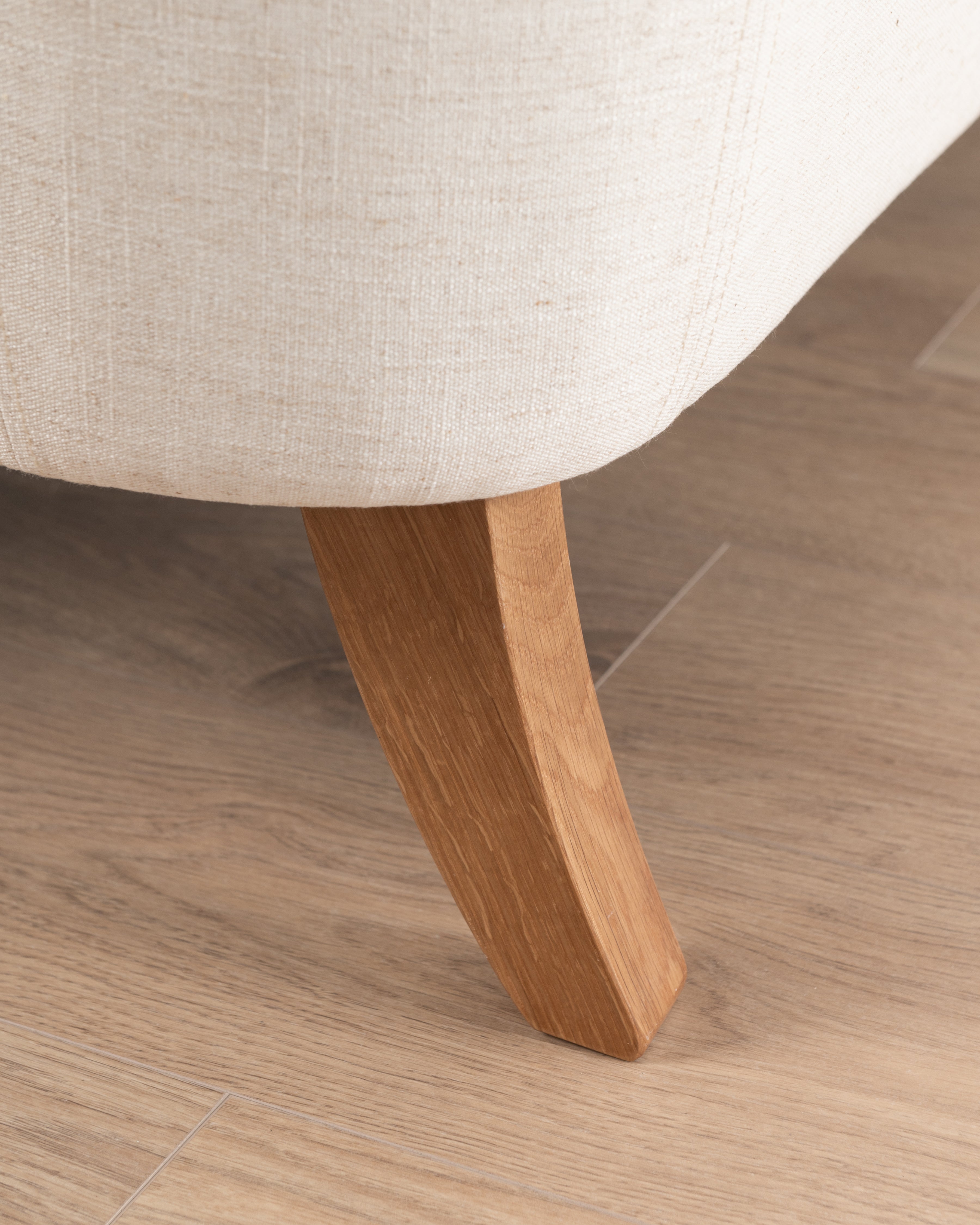 Luxe Monroe 2.5 Seater Sofa | Cream