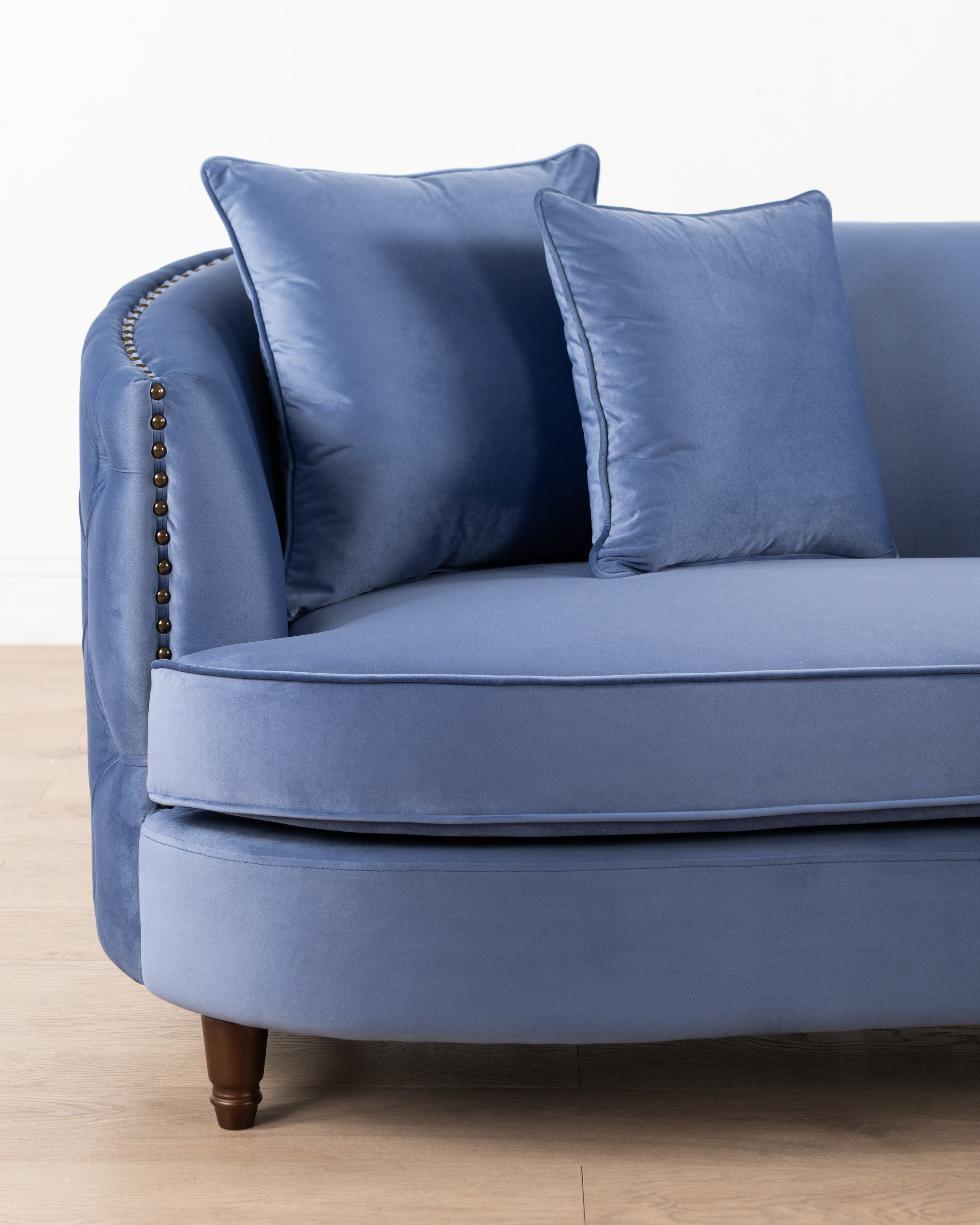 Luxe Gita 3-seater Sofa | Navy