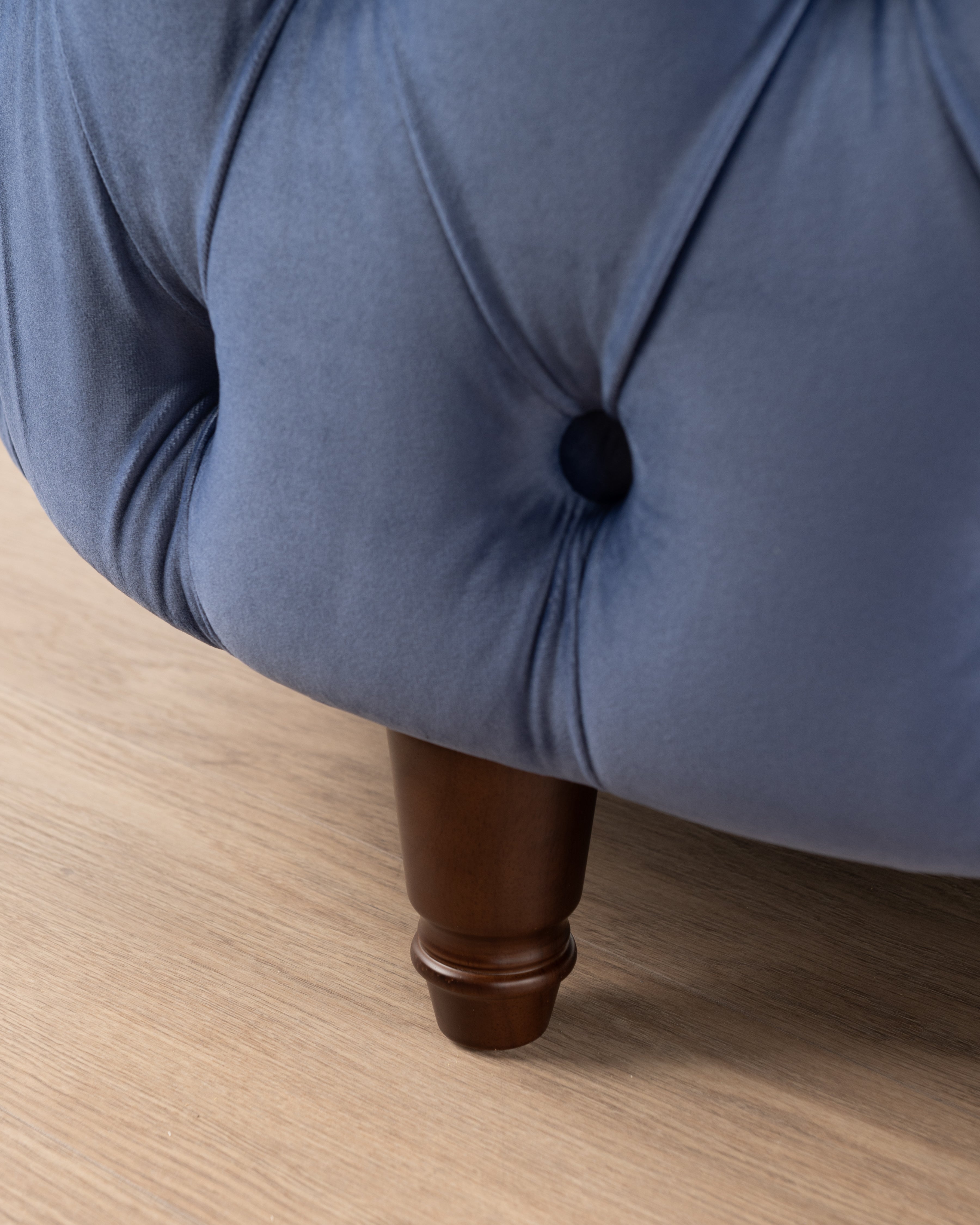 Luxe Gita 3-seater Sofa | Navy
