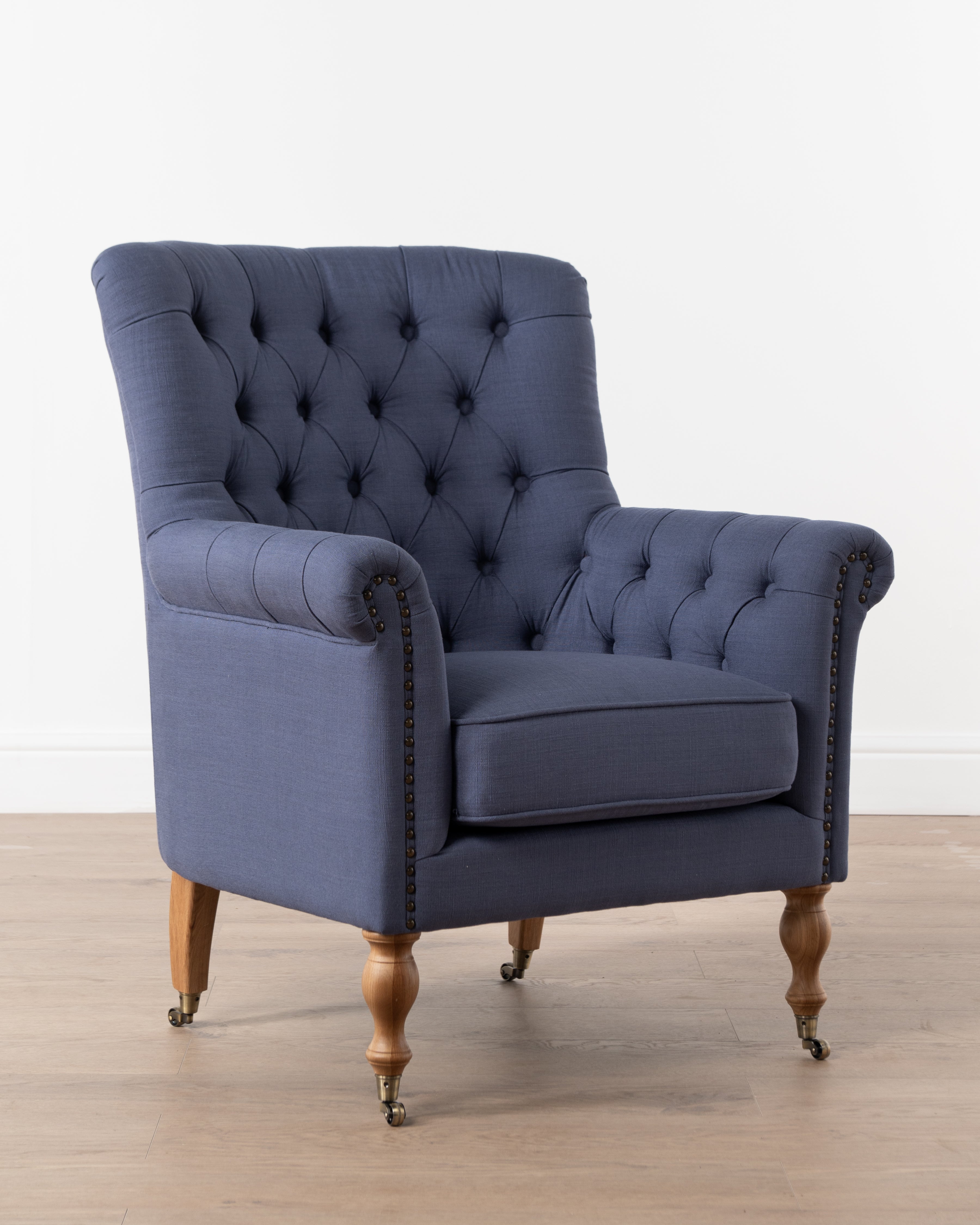 Luxe Roseanne Armchair | Blue