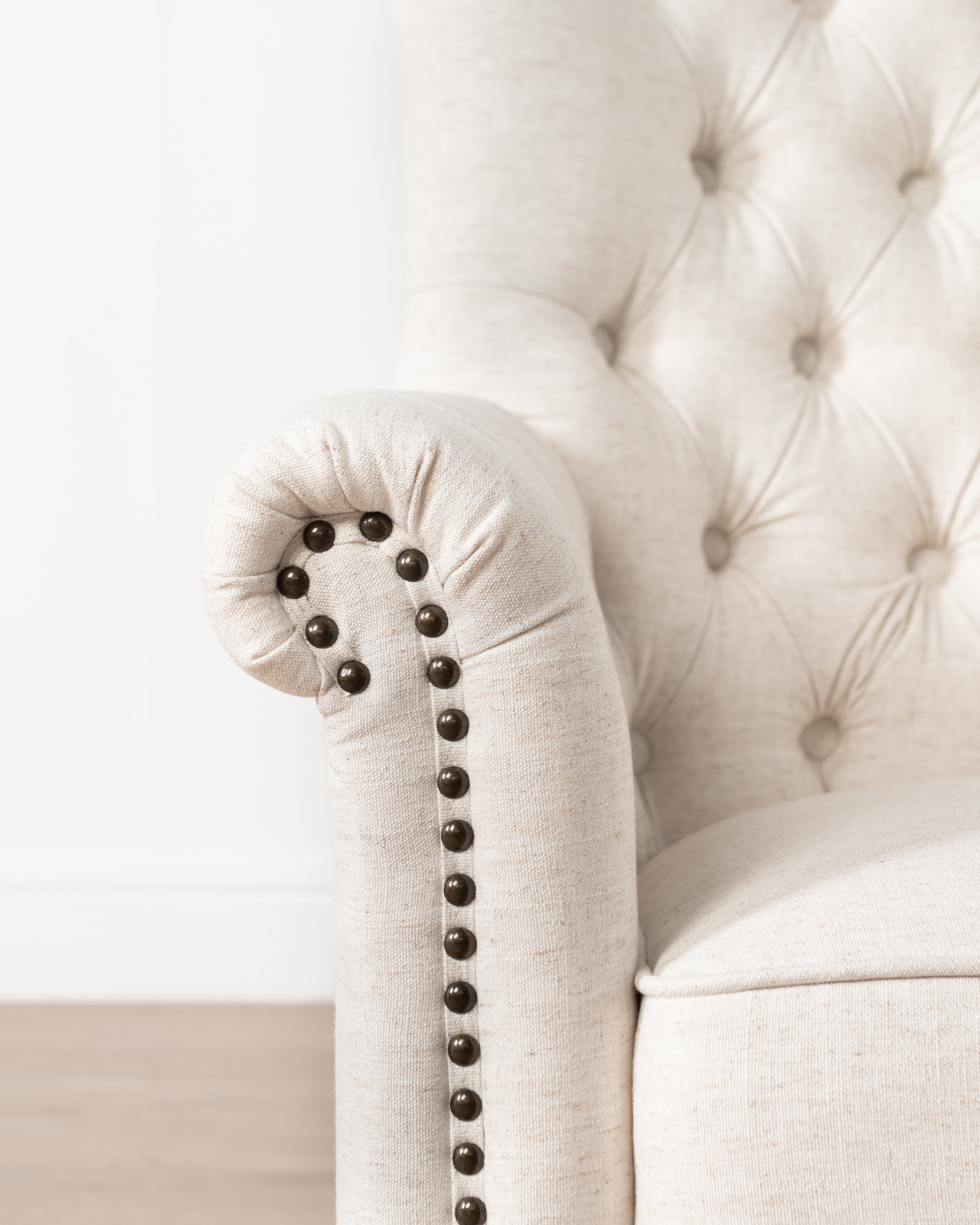 Luxe Roseanne Armchair | Stone