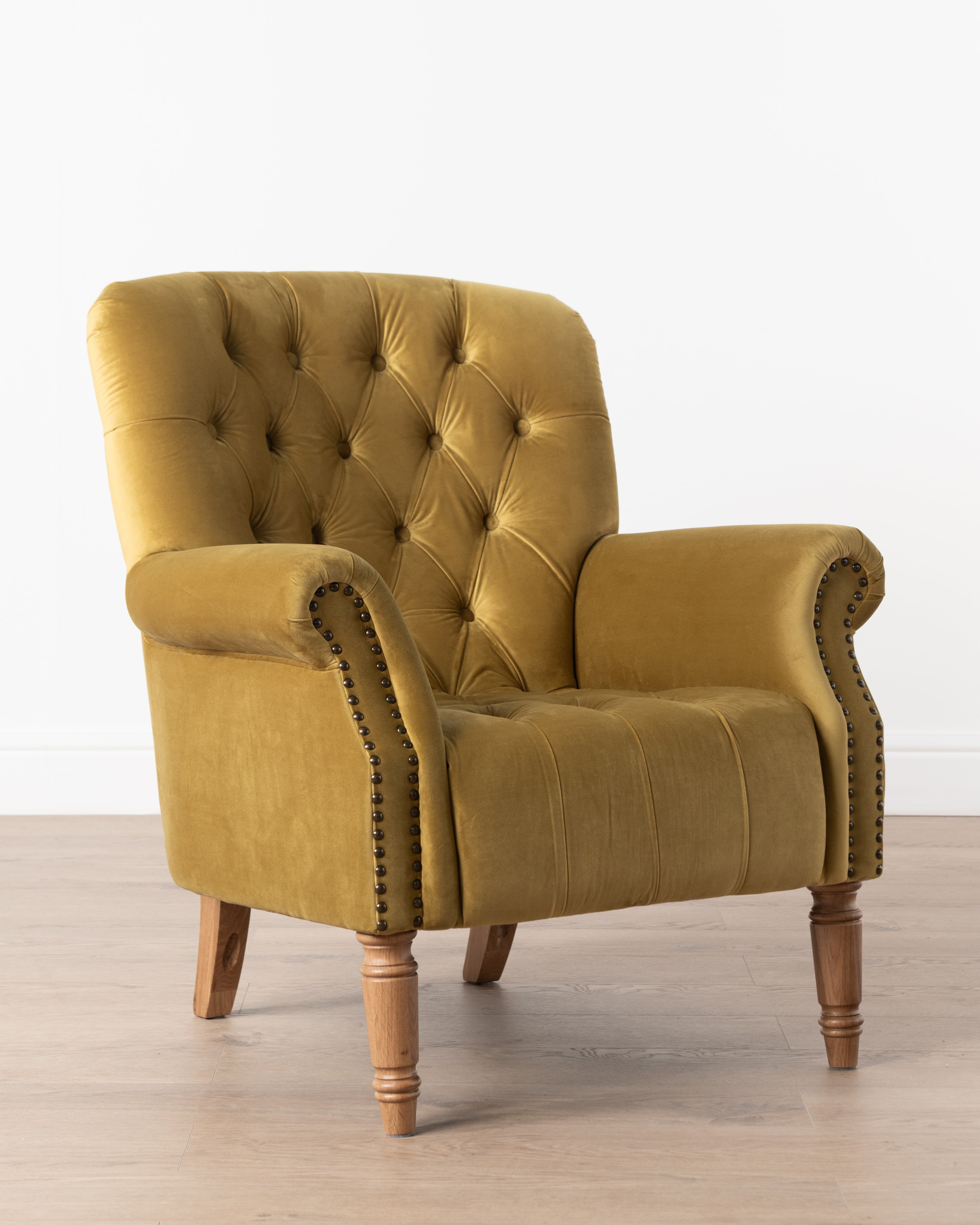 Luxe Windsor Armchair | Gold