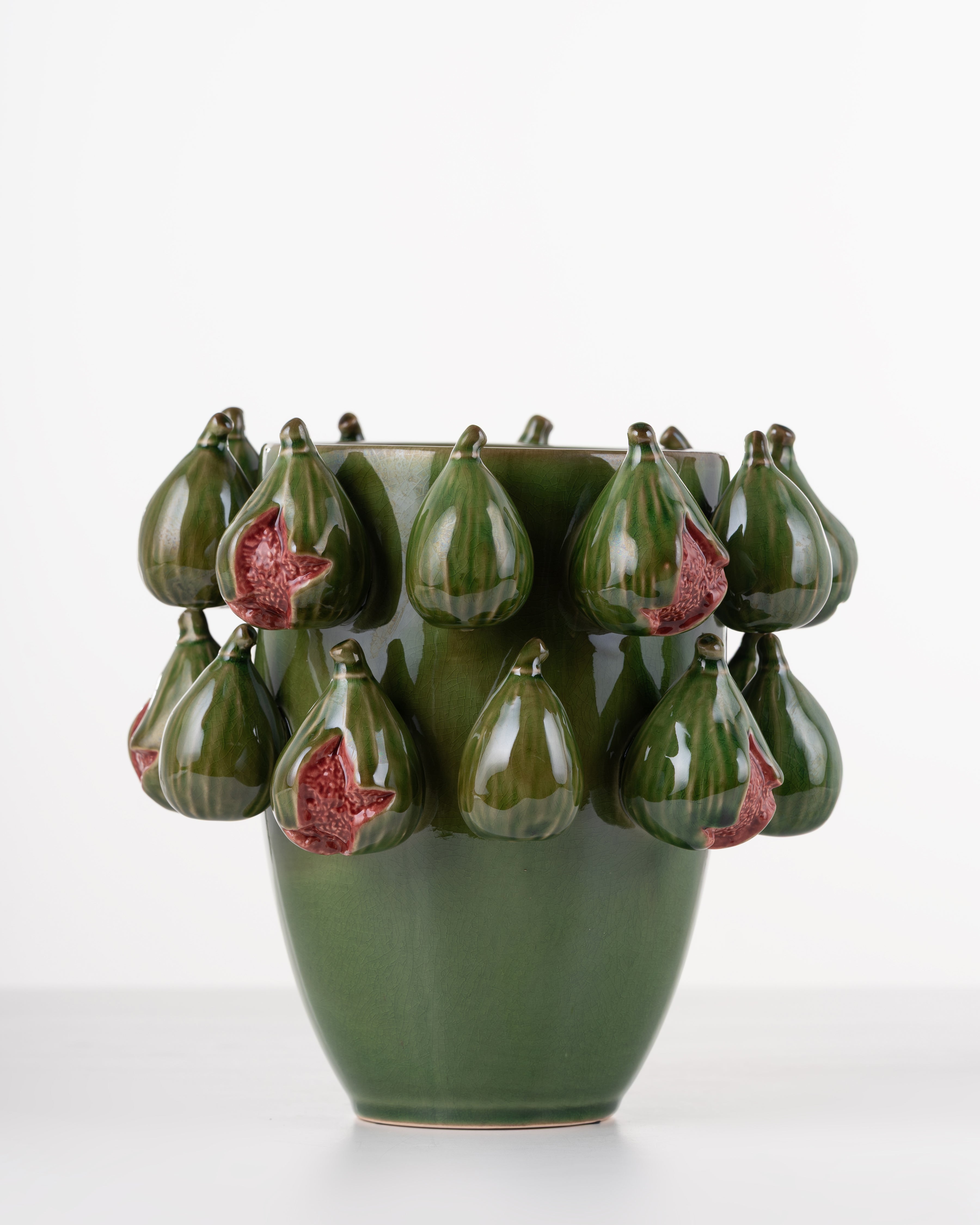 Green Orchard Fig Vase