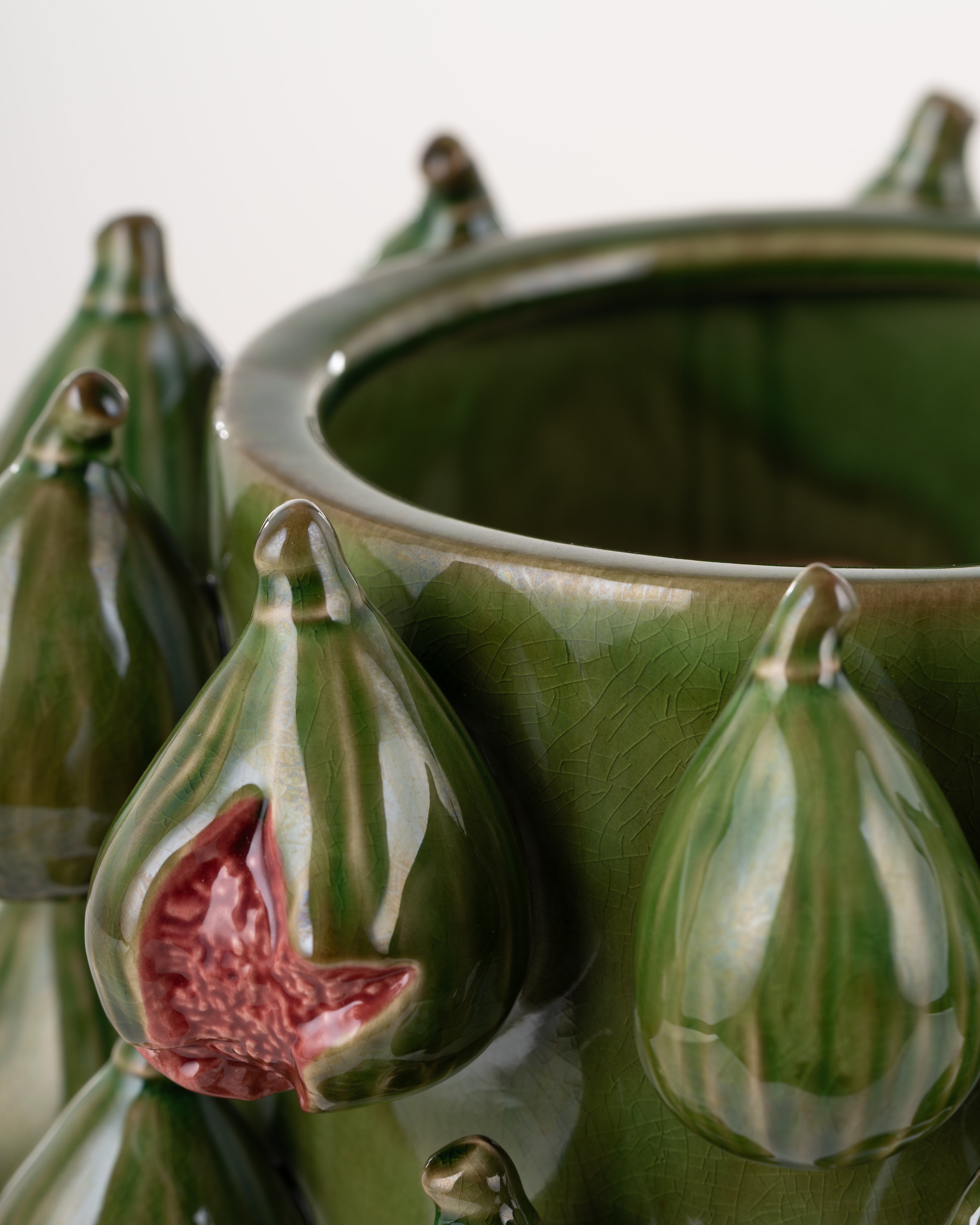 Green Orchard Fig Vase