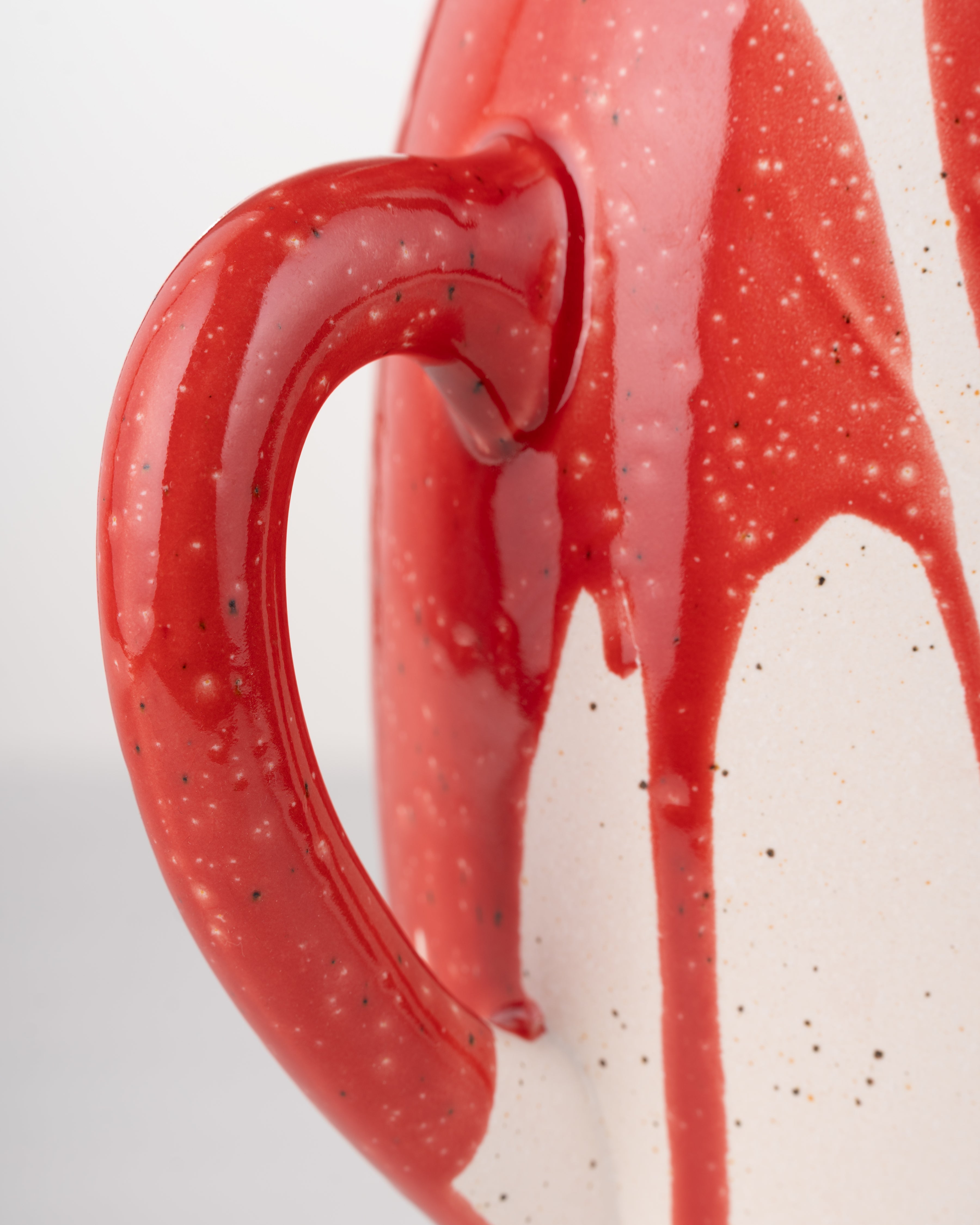 Red Coastal Fish Jug | Large