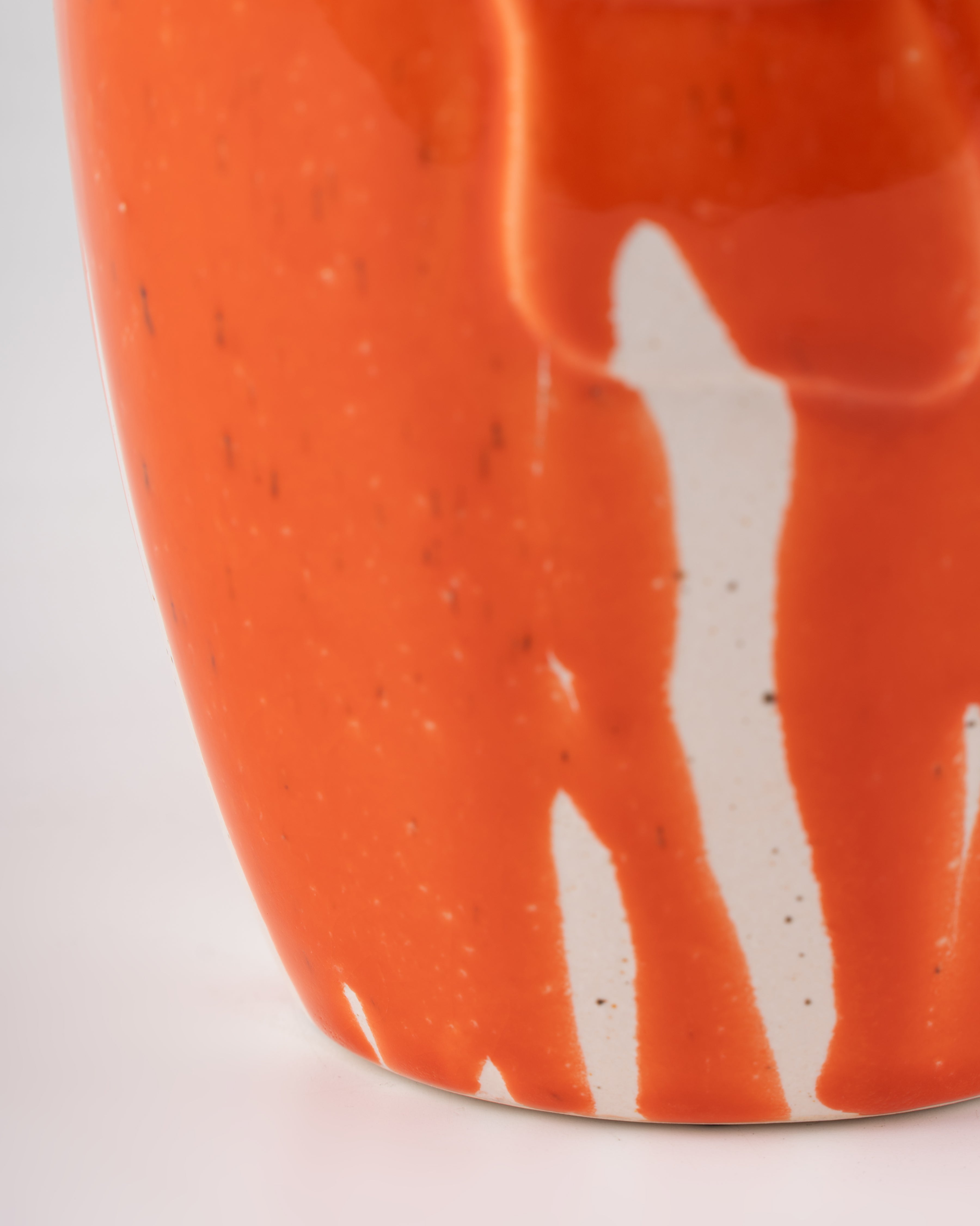 Red Coastal Fish Jug