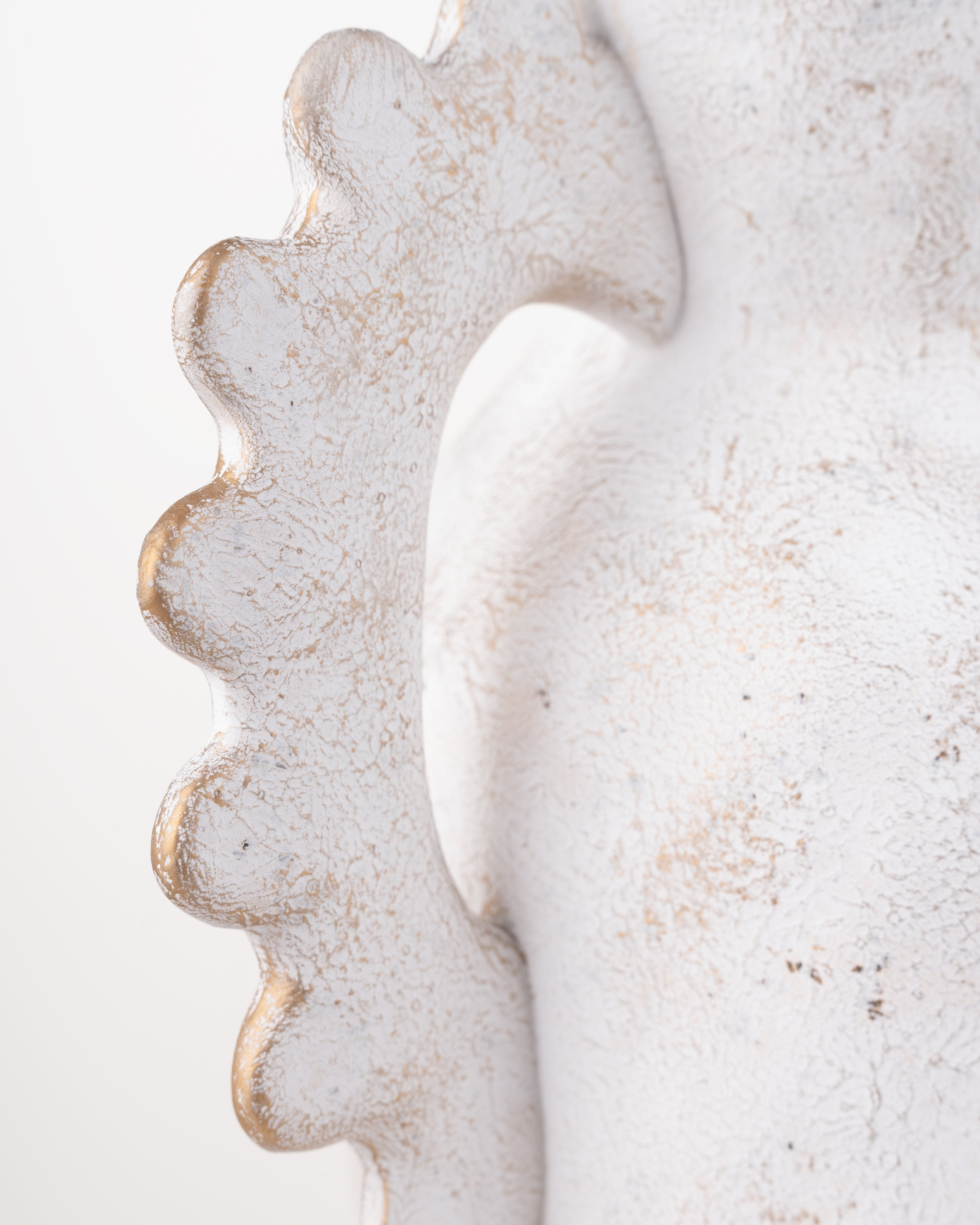 Rustic Halo Handle Vase