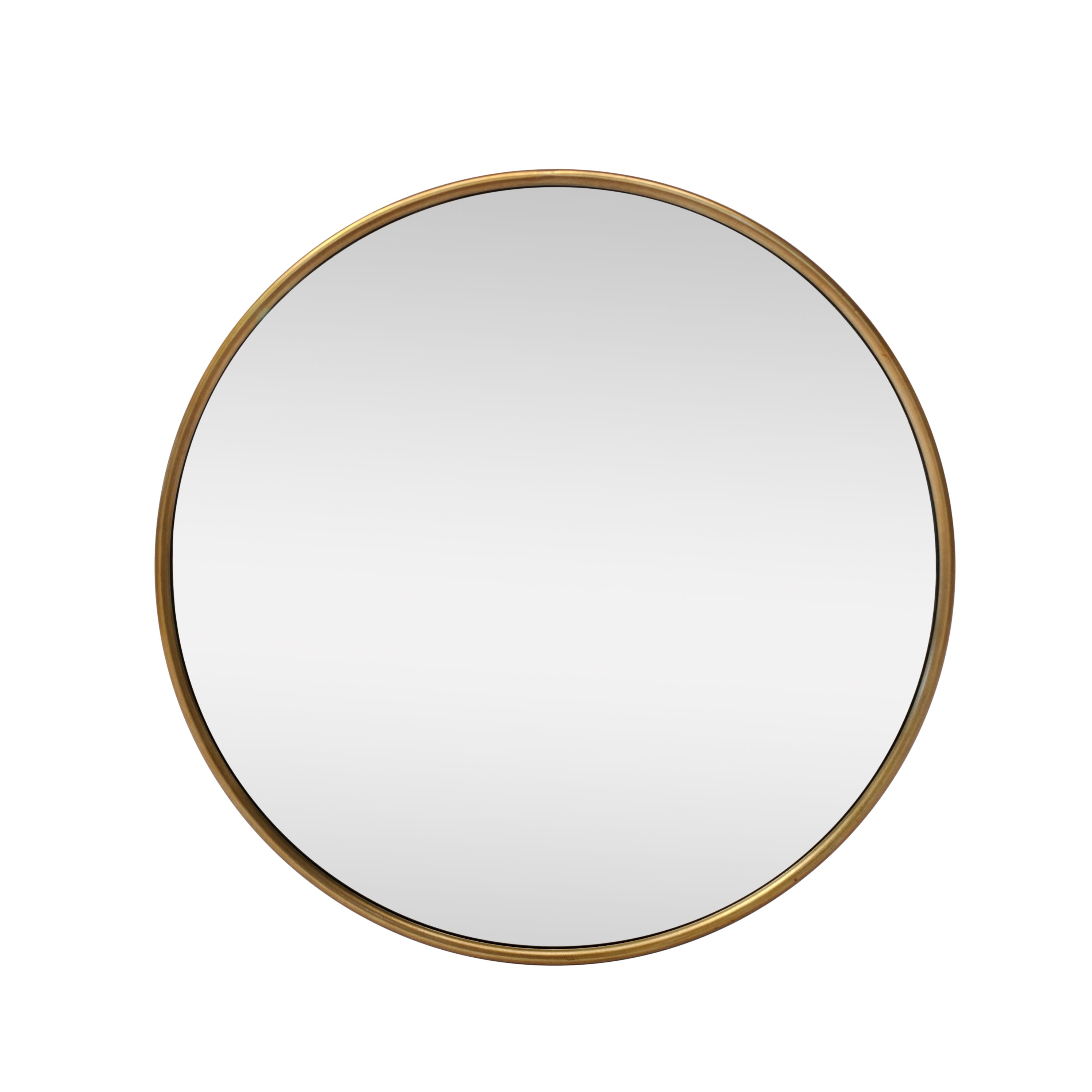MIRROR ROUND PLAIN GOLD