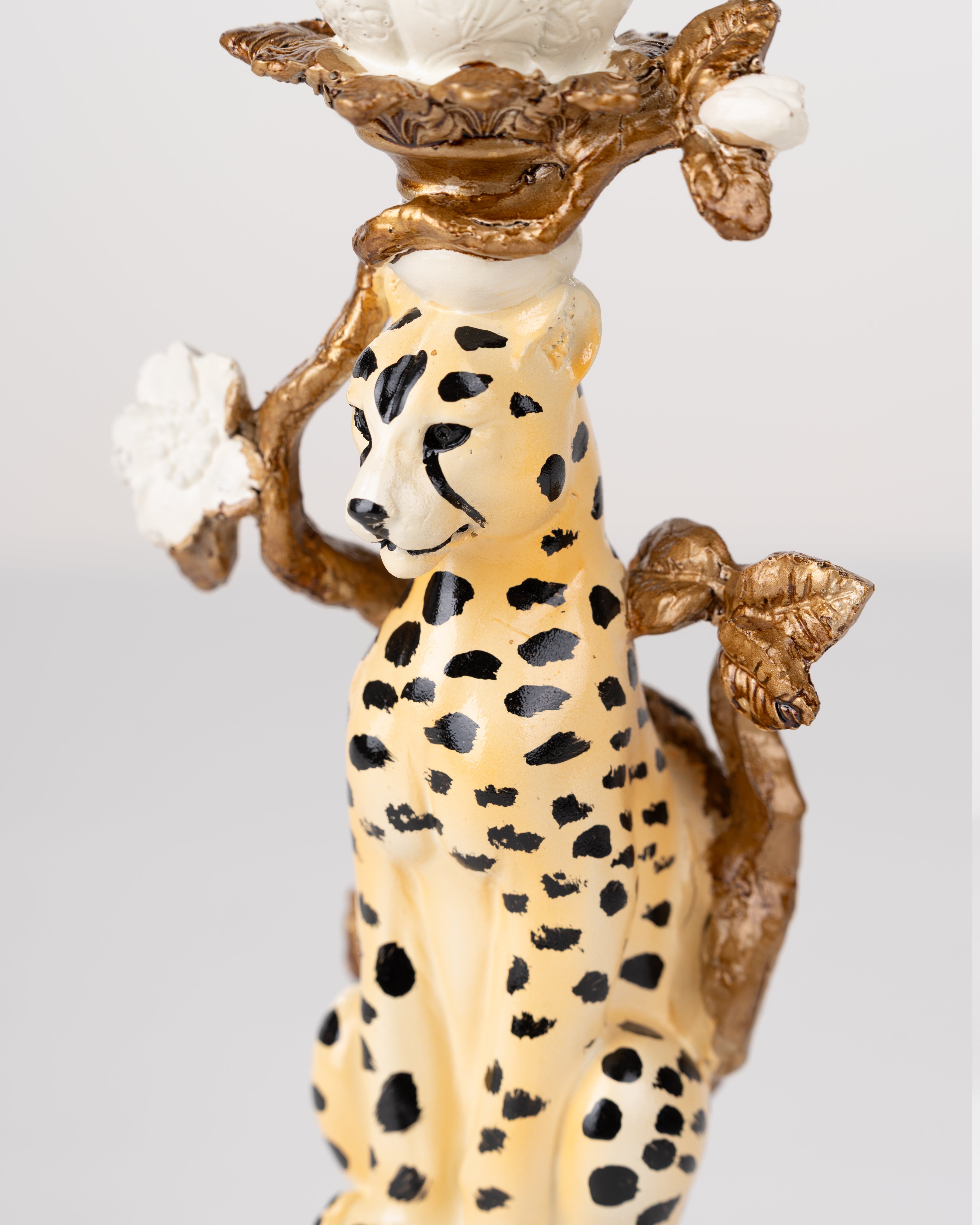 Leopard Candle Holder