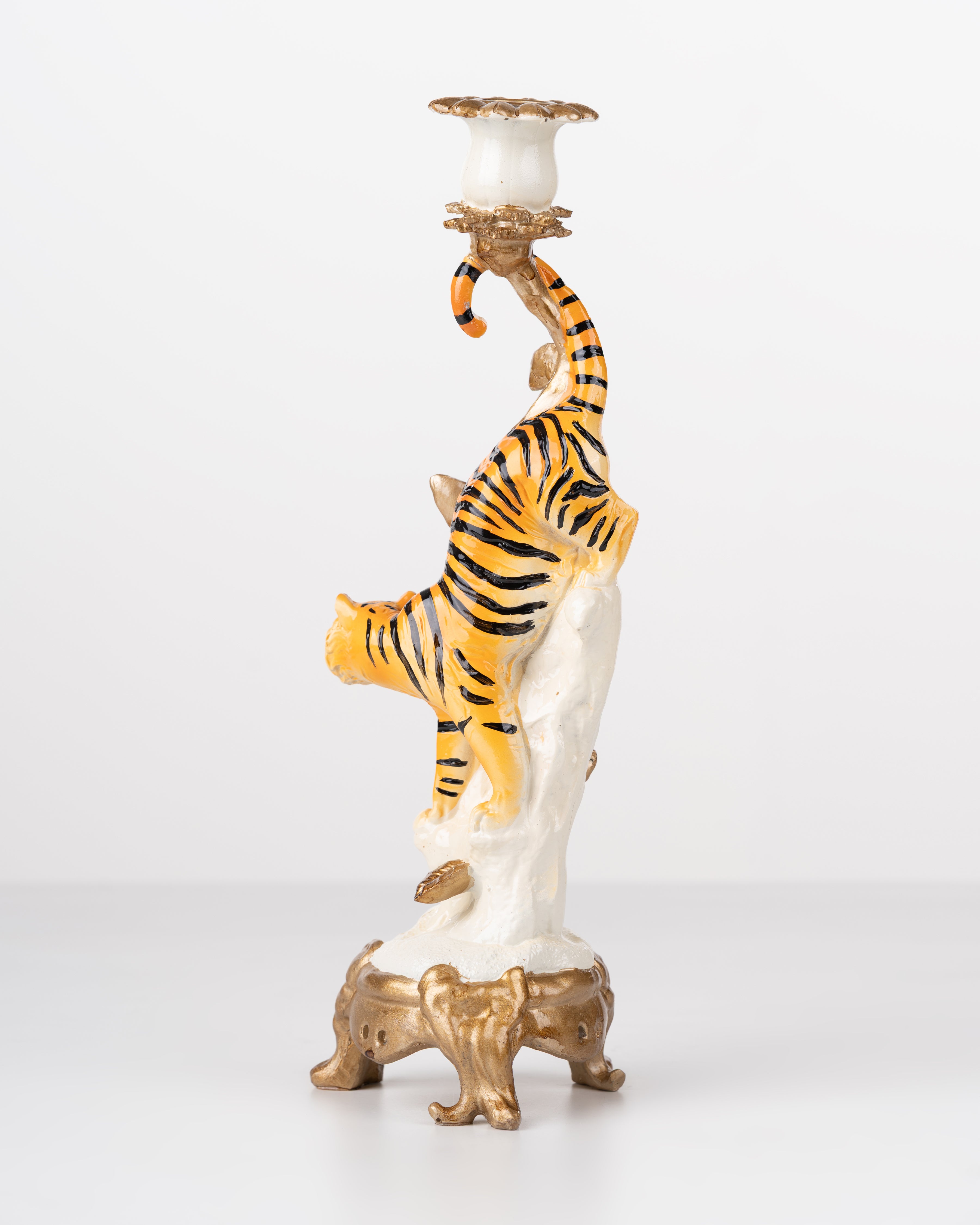 Tiger Candle Holder