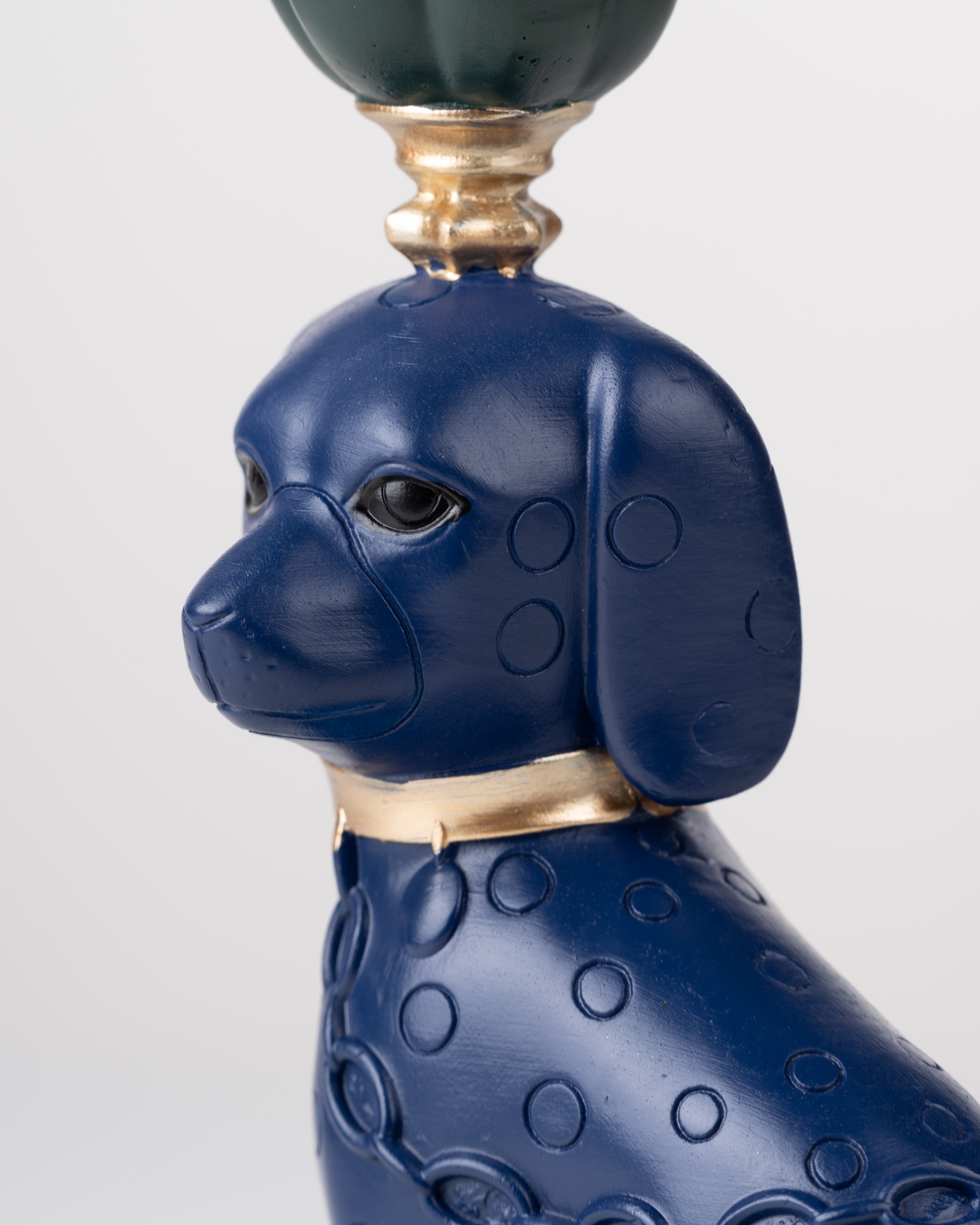 Dog Candle Holder | Blue