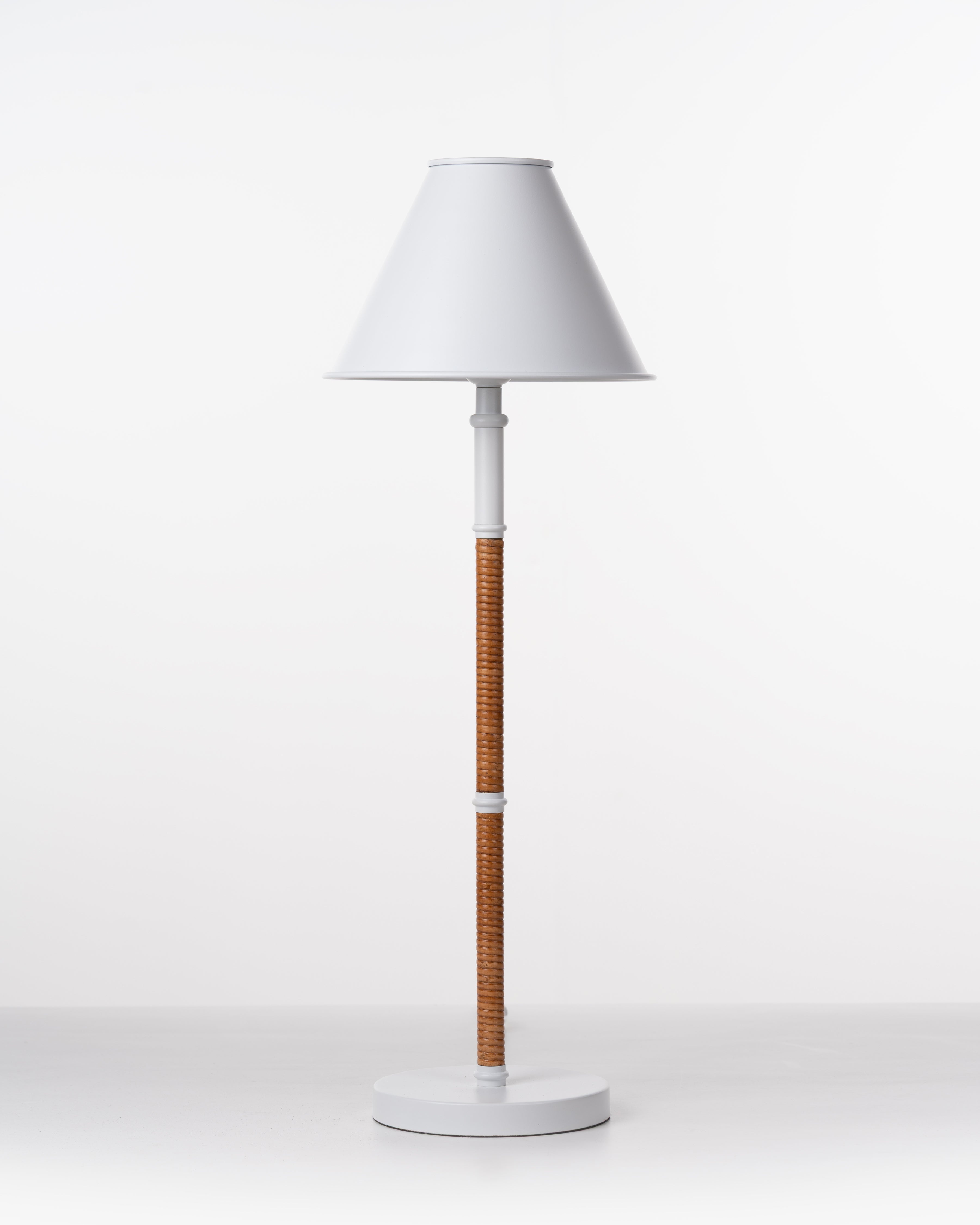 Cabana Weave Lamp | White