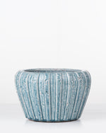 Russet Ceramic Pot | Blue