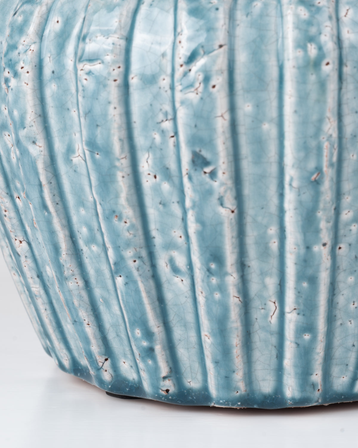 Russet Ceramic Pot | Blue