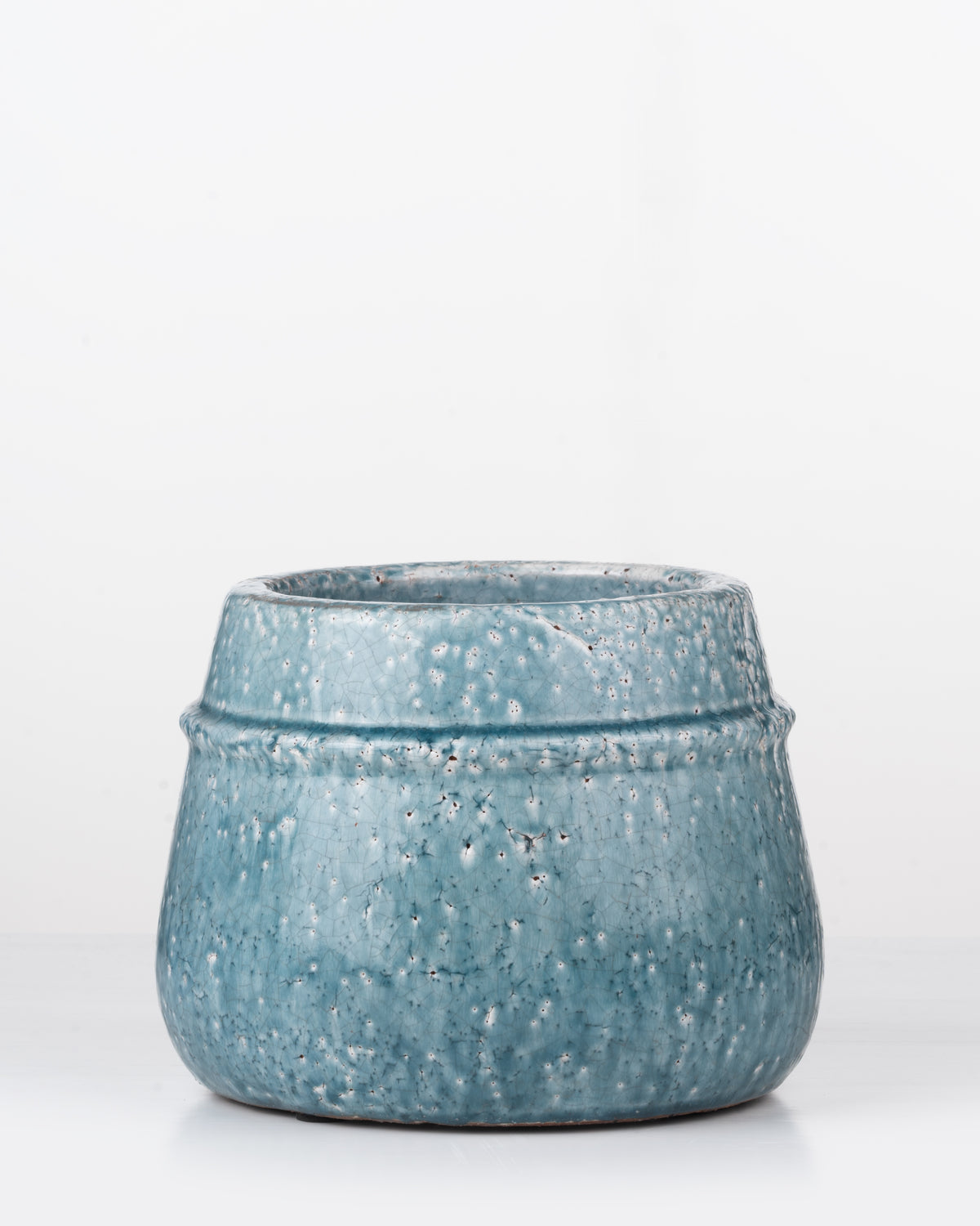 Aqua Ceramic Pot