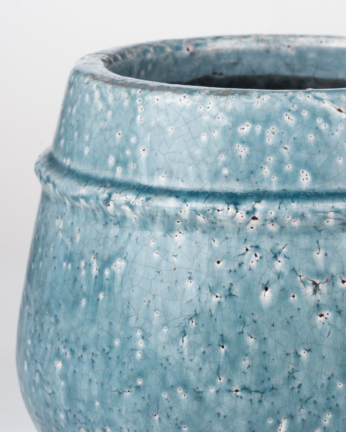 Aqua Ceramic Pot
