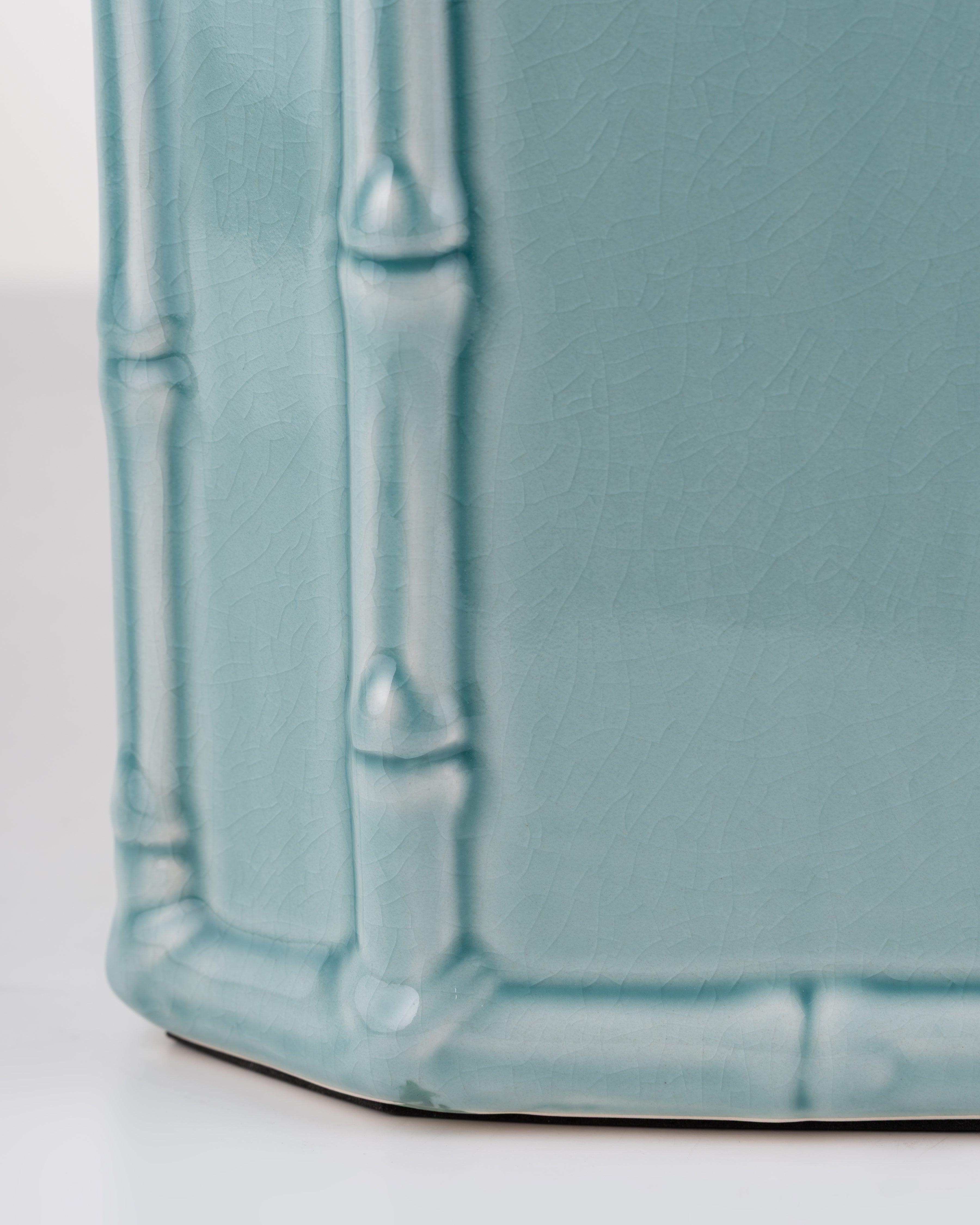 Bamboo Grove Ceramic Lamp base | Blue