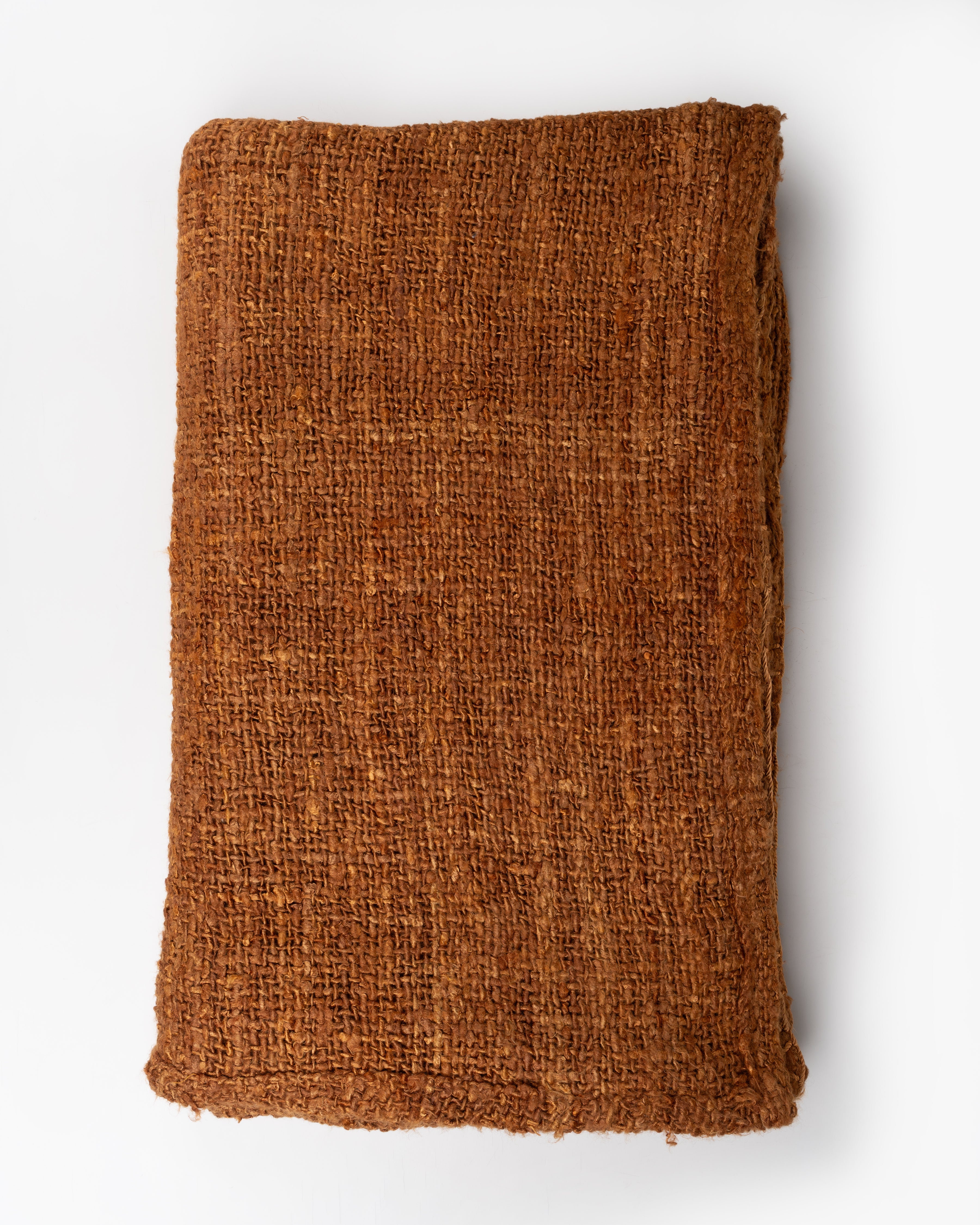 Rust Loom Throw