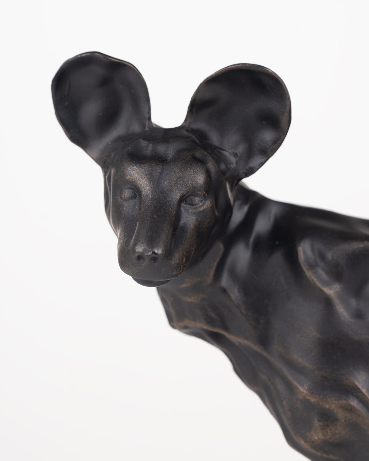 Sabi Wild Dog Sculpture