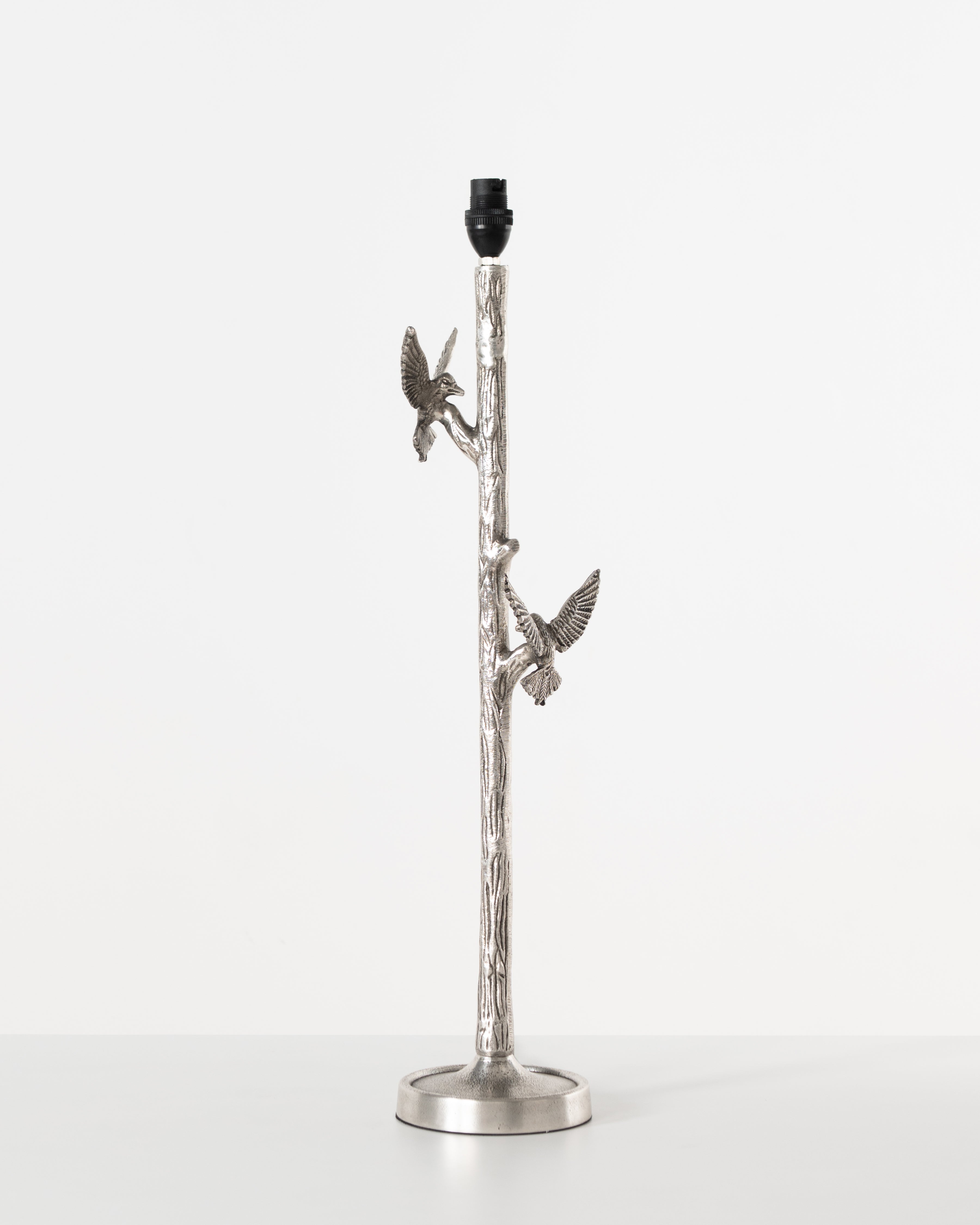 Songbird Lamp base | Silver