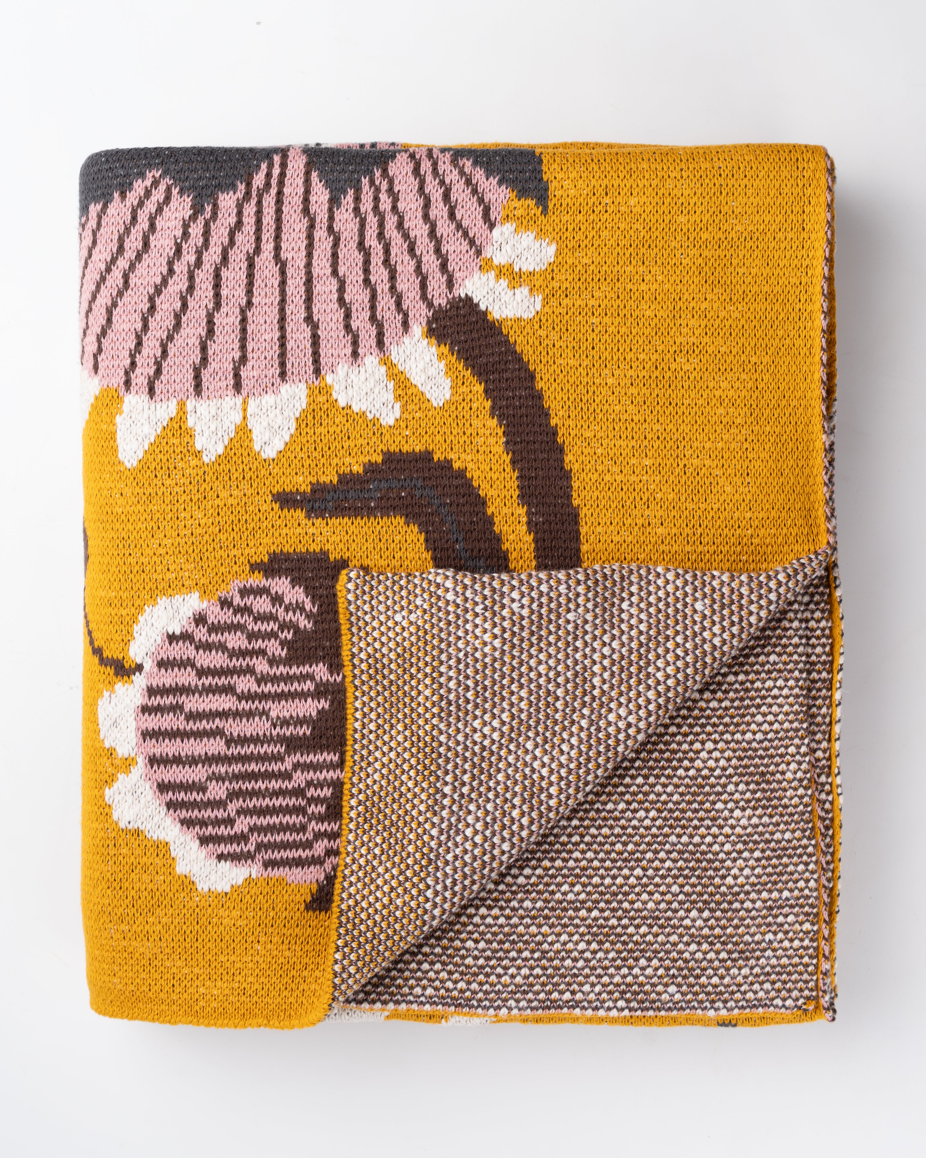 Wildflower Mustard Throw