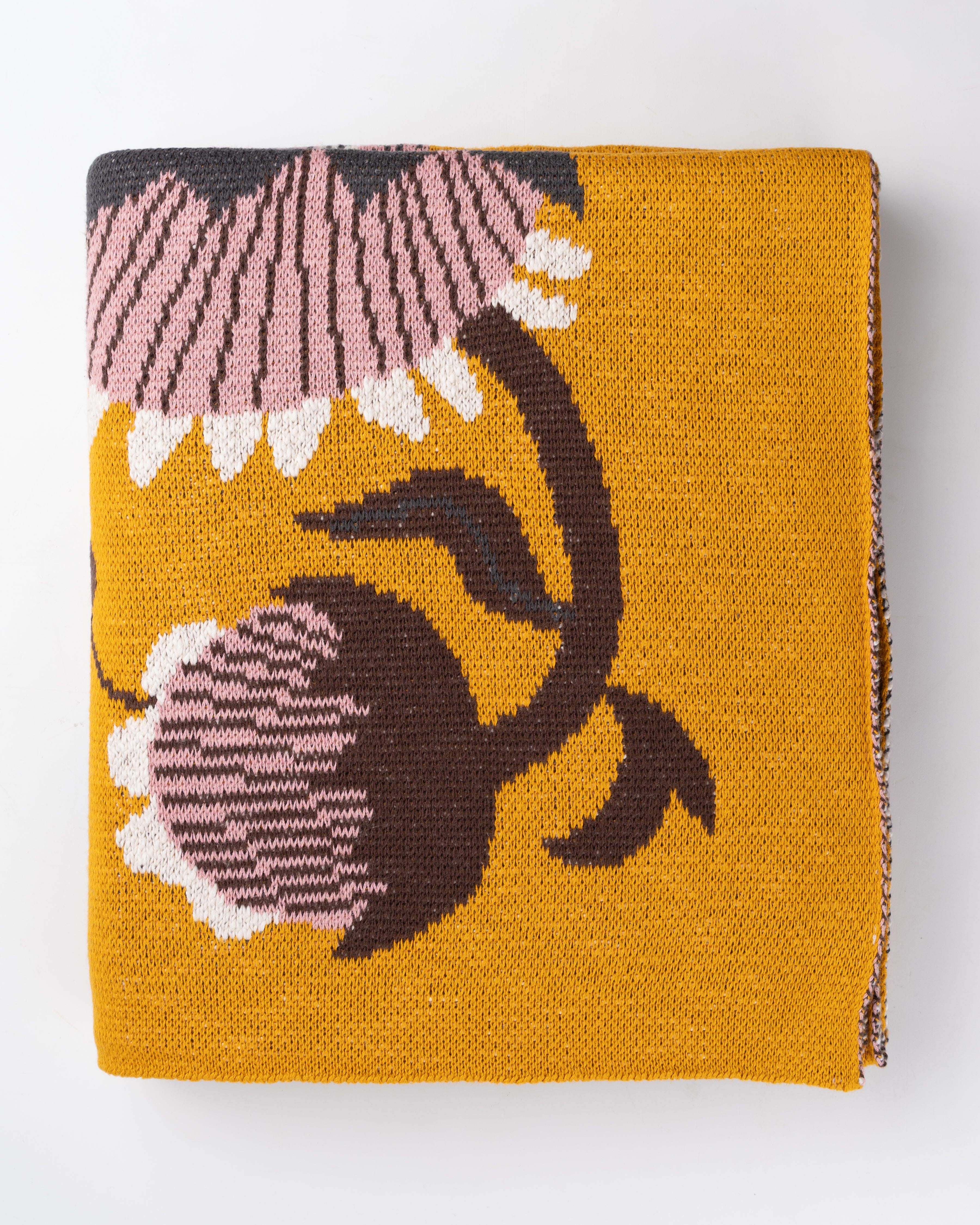 Wildflower Mustard Throw