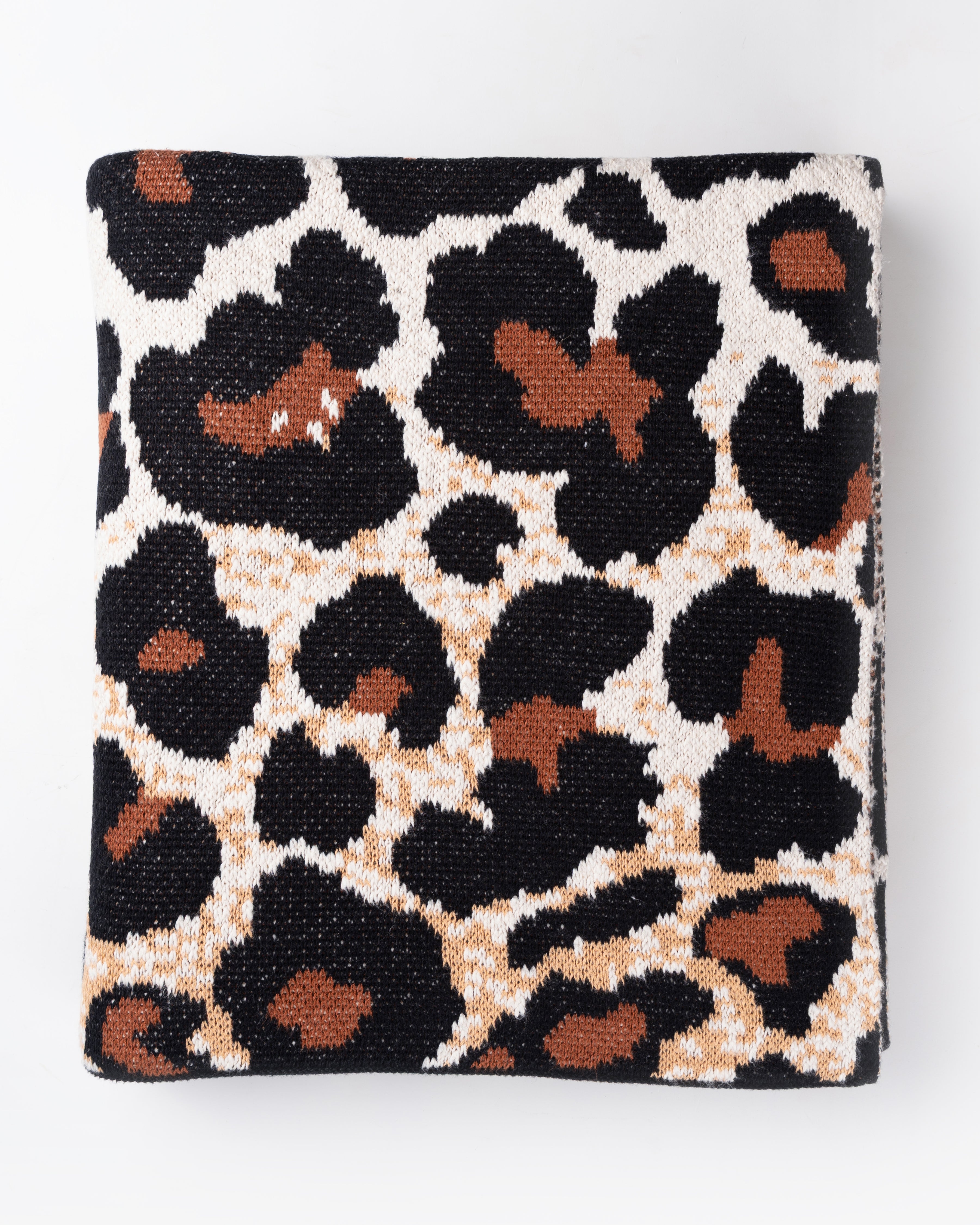 Savanna Leopard Throw