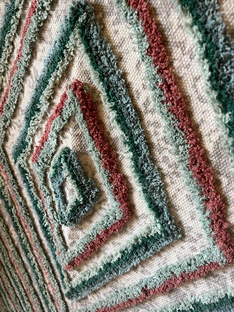 Naksha Rug | Geometric Dhurrie