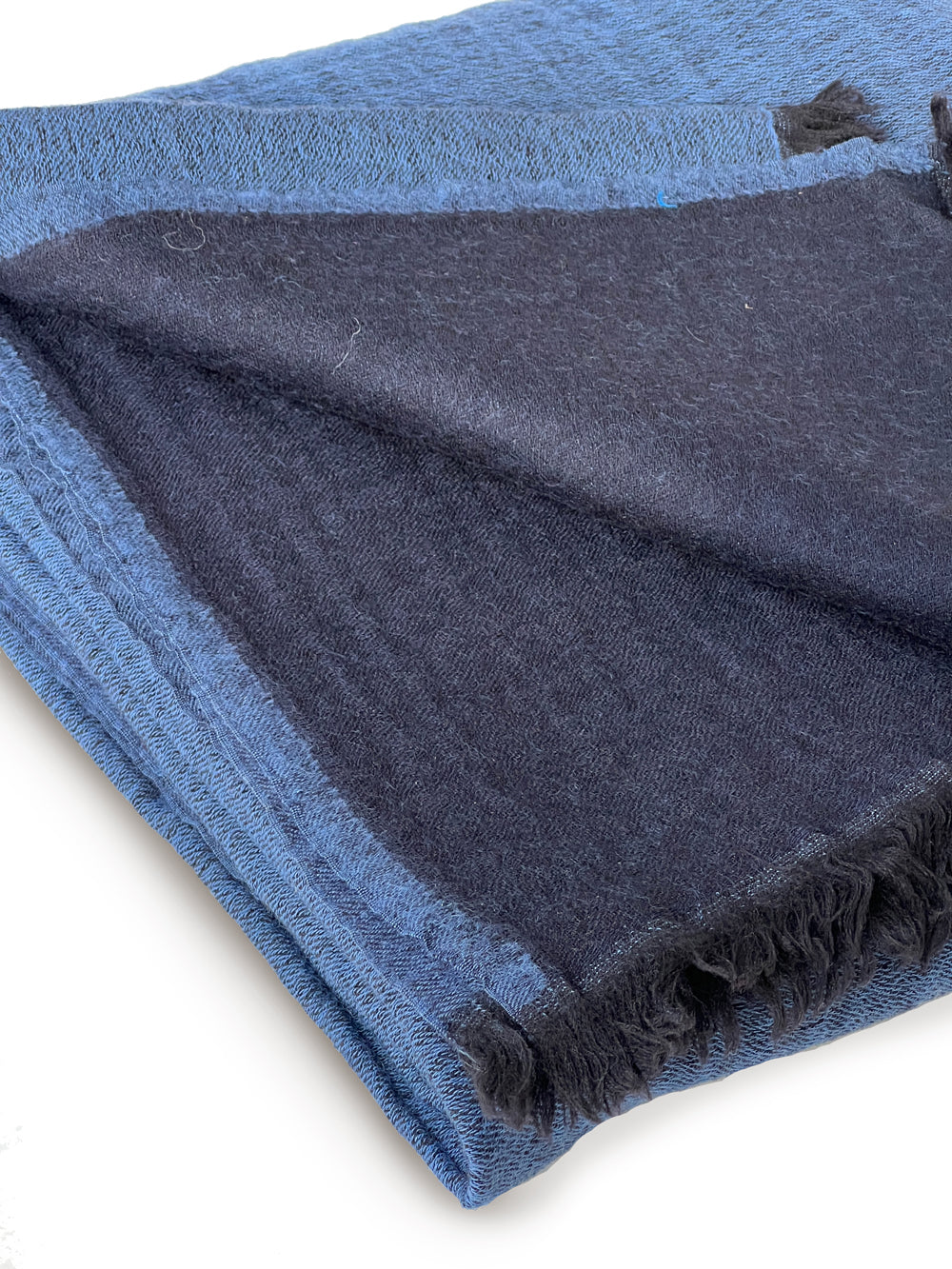 Wool Throw | Navy