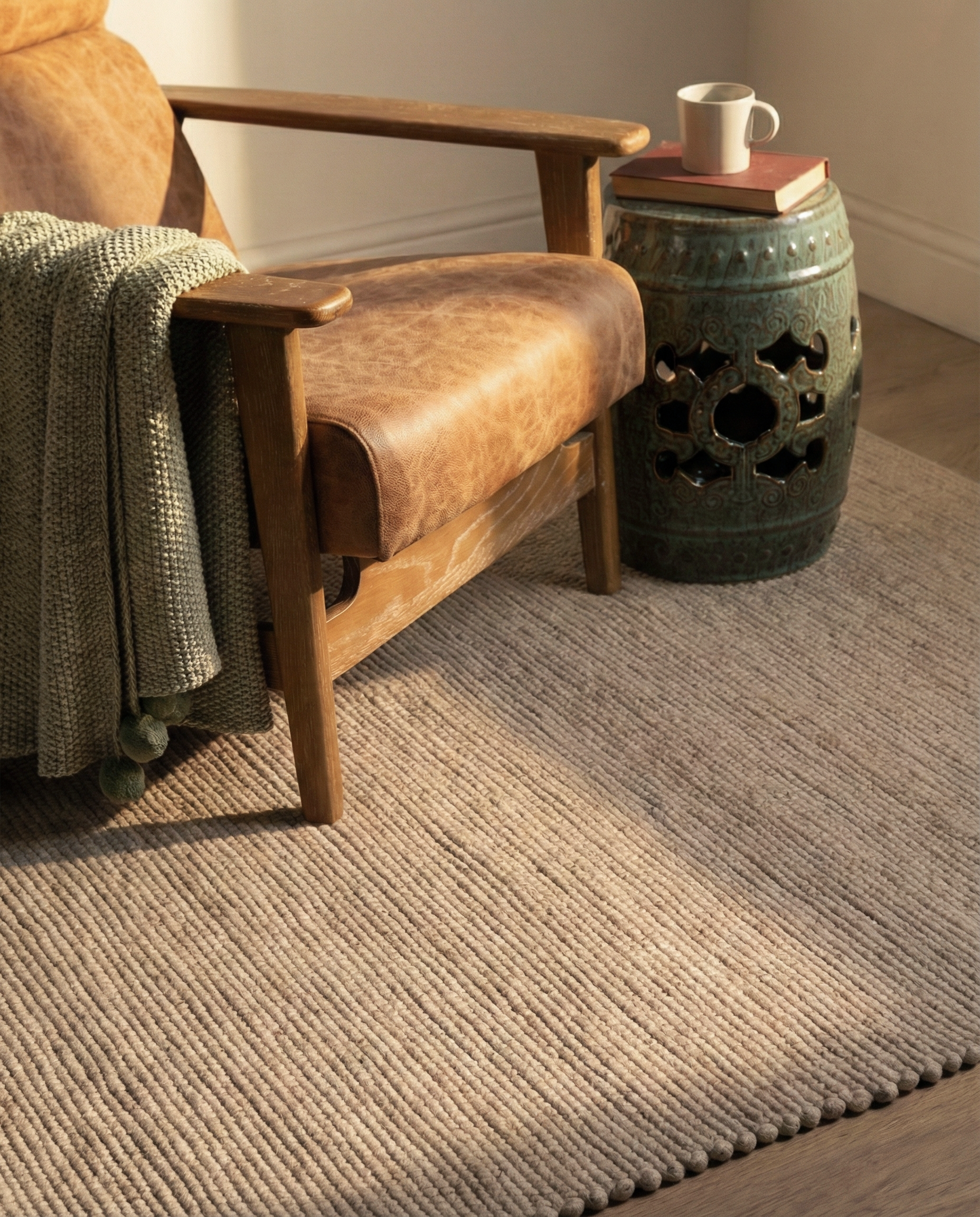 Linie Agner Rug | Light Grey
