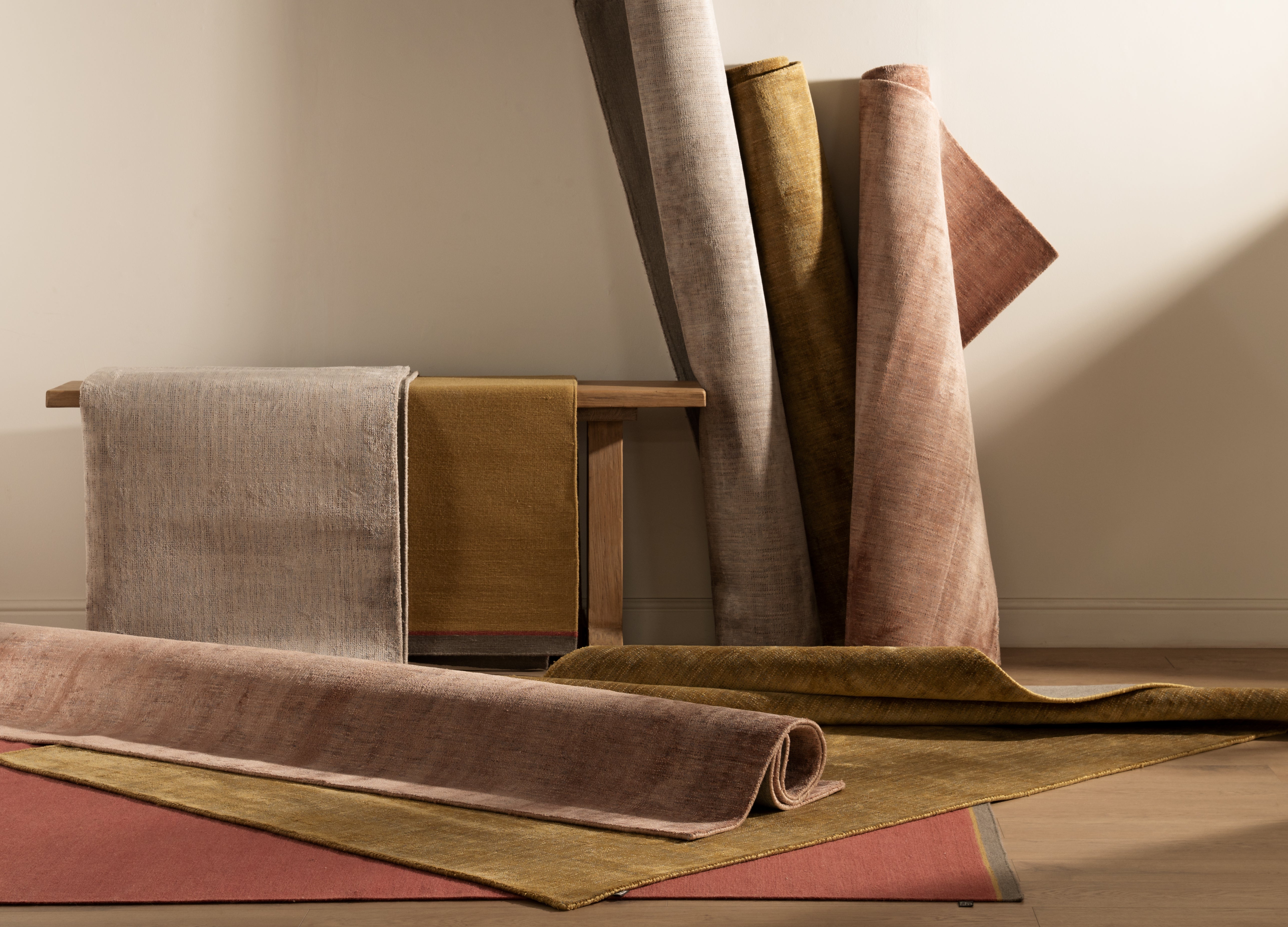 Linie Senja Rug | Steel - Large - 2000 x 3000