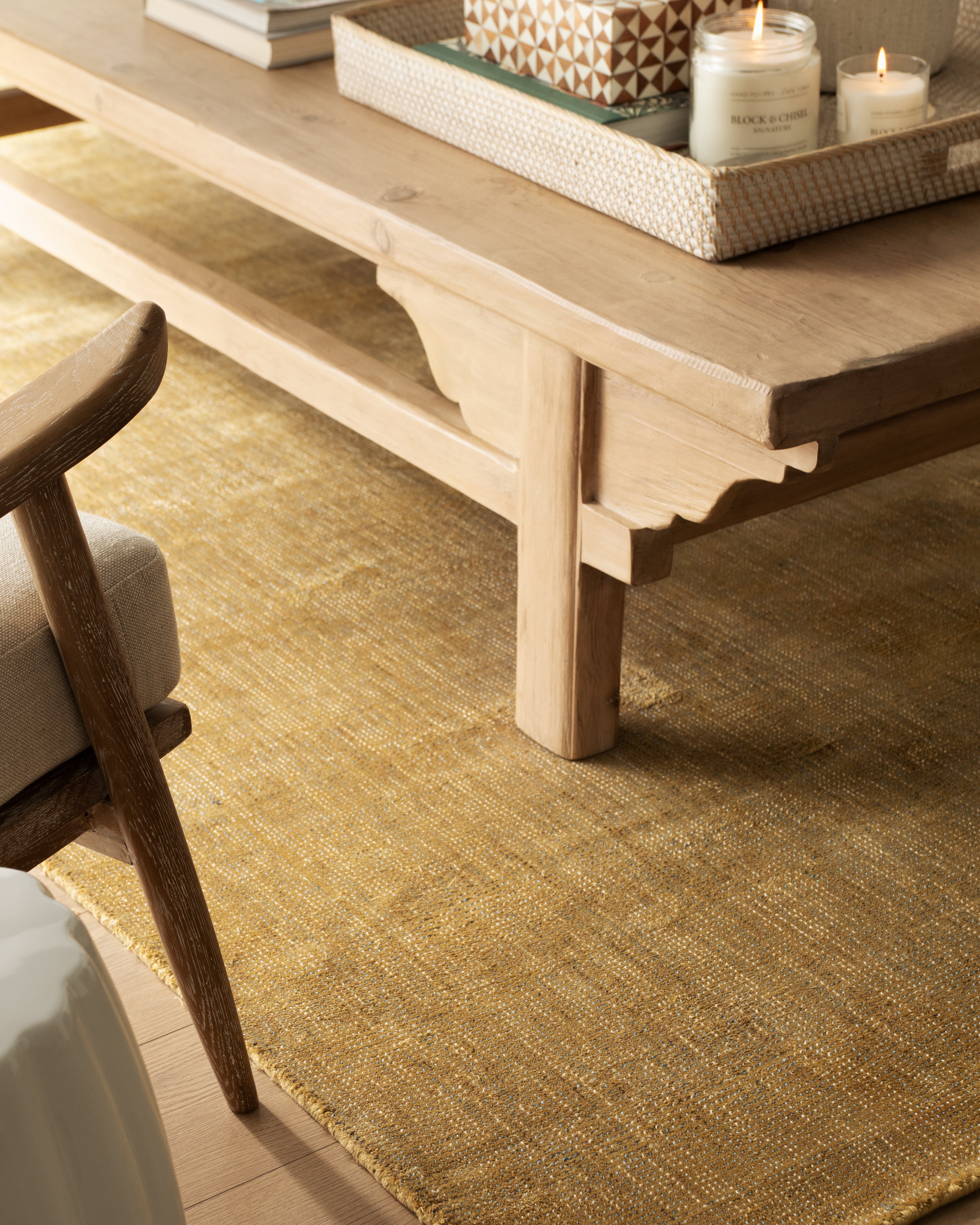 Linie Senja Rug | Mustard - Medium - 1700 x 2400