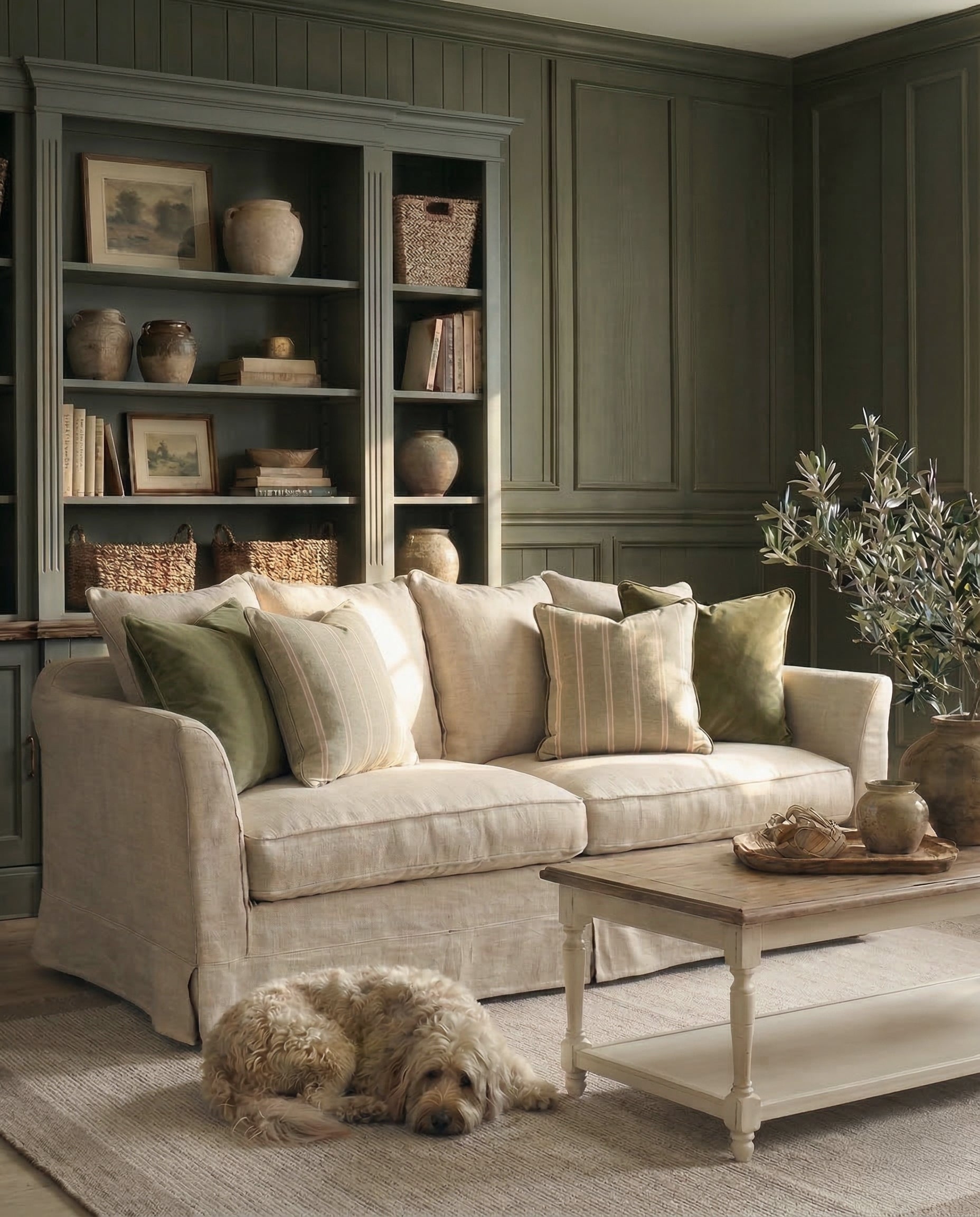 Linie Arbrello Rug | Natural - Medium - 2000 x 3000