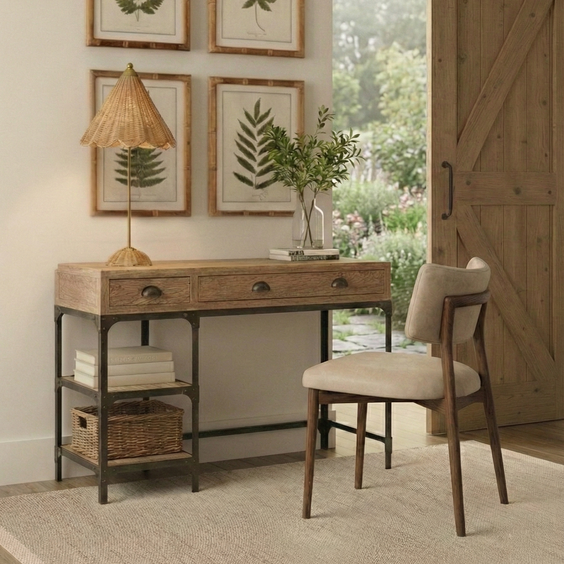 Fern Framed Wall Art B