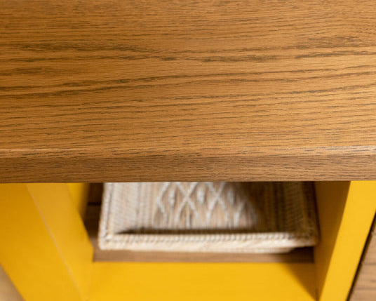 Normandy Kitchen Island | Yellow