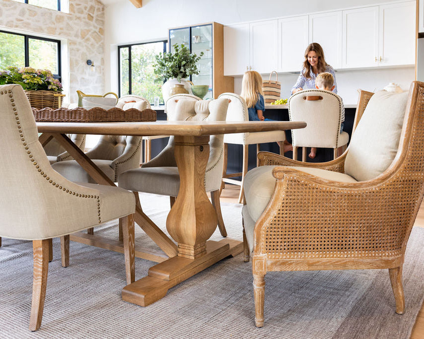 Oxford Carved Dining Table | 2.1m