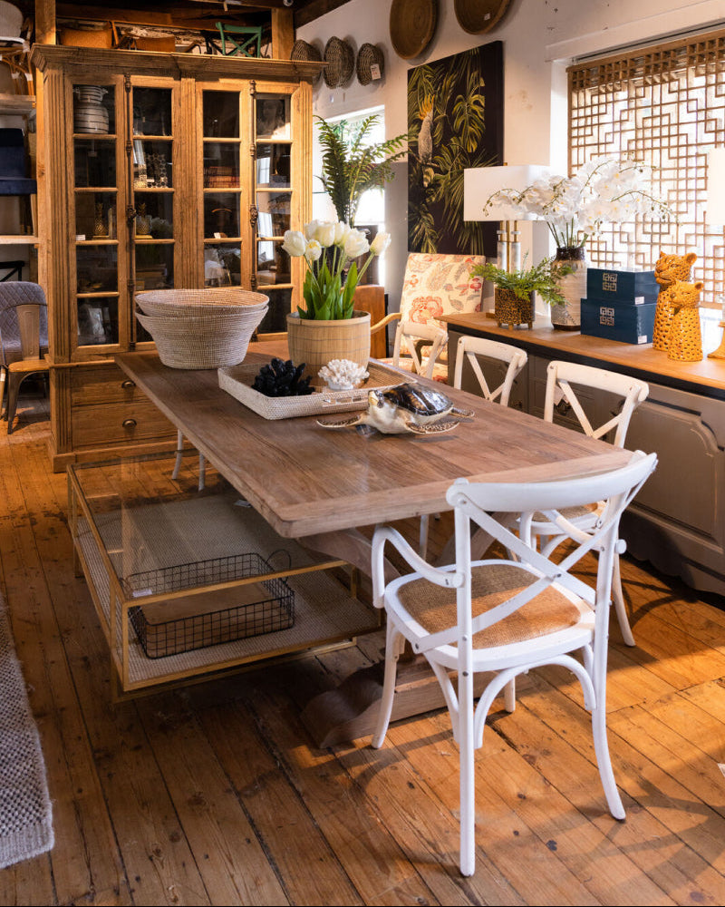 Jenny Crossback Armchair | White