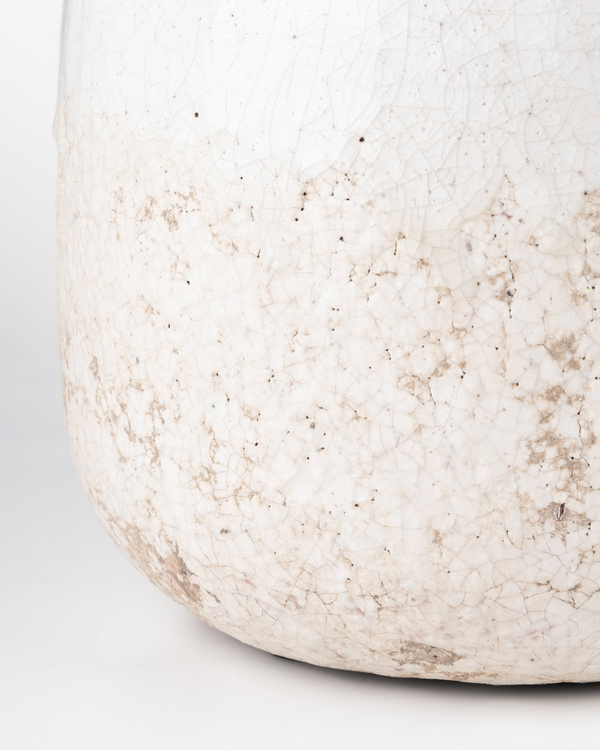 Linden Ceramic Pot | White