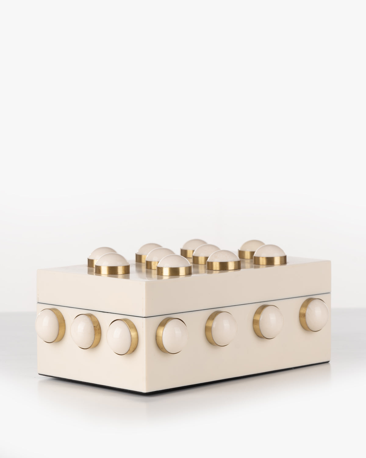 Collector's Cove Ivory Studded Box