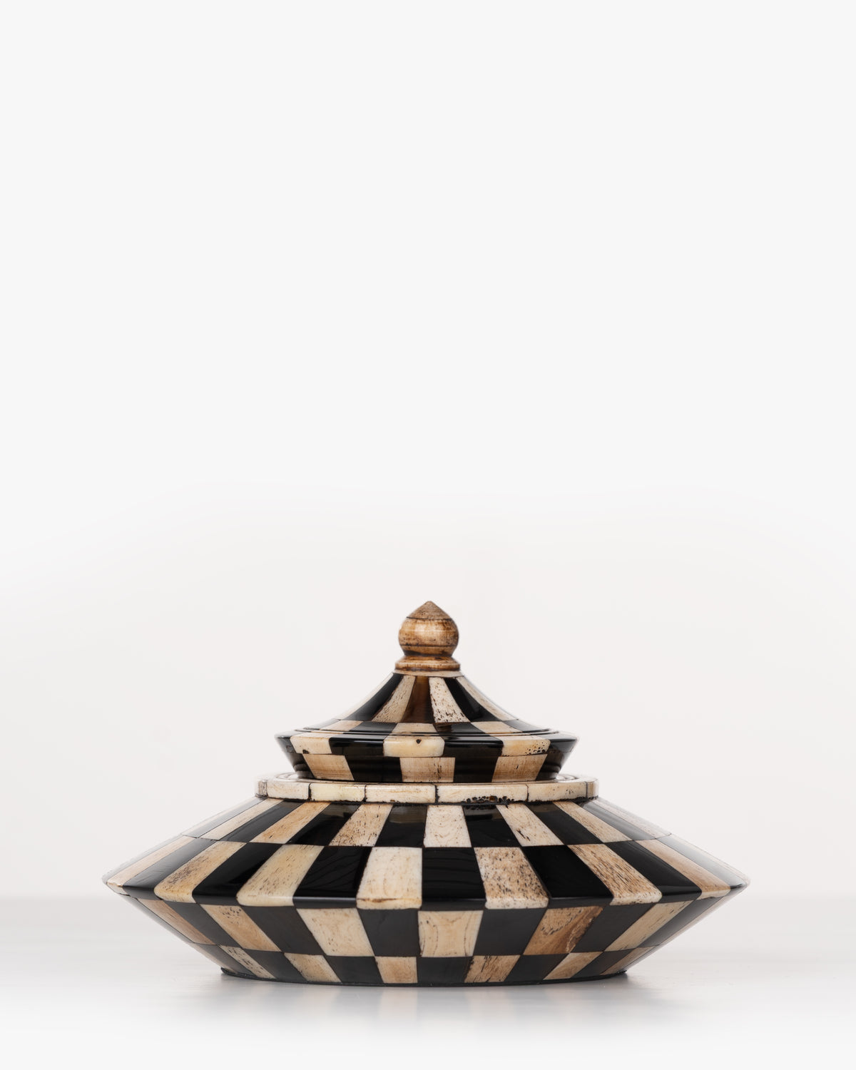 Collector's Cove Chevron Lidded Bowl