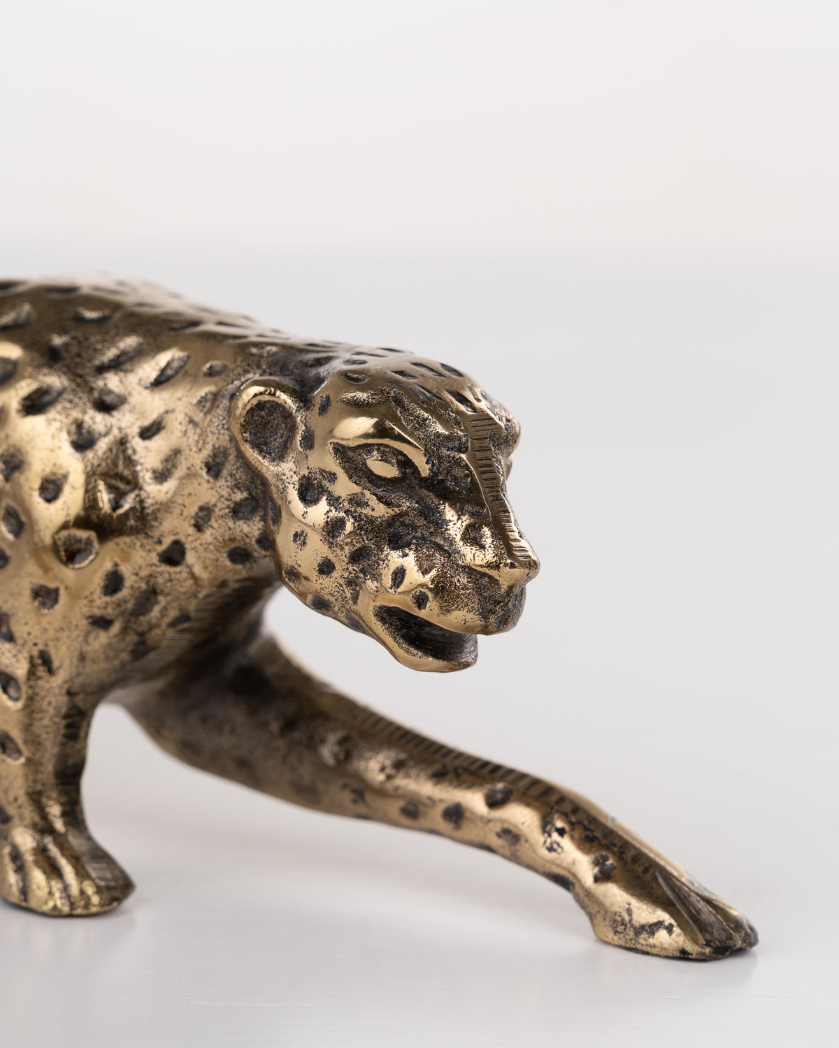 Collector's Cove Golden Leopard Sculpture
