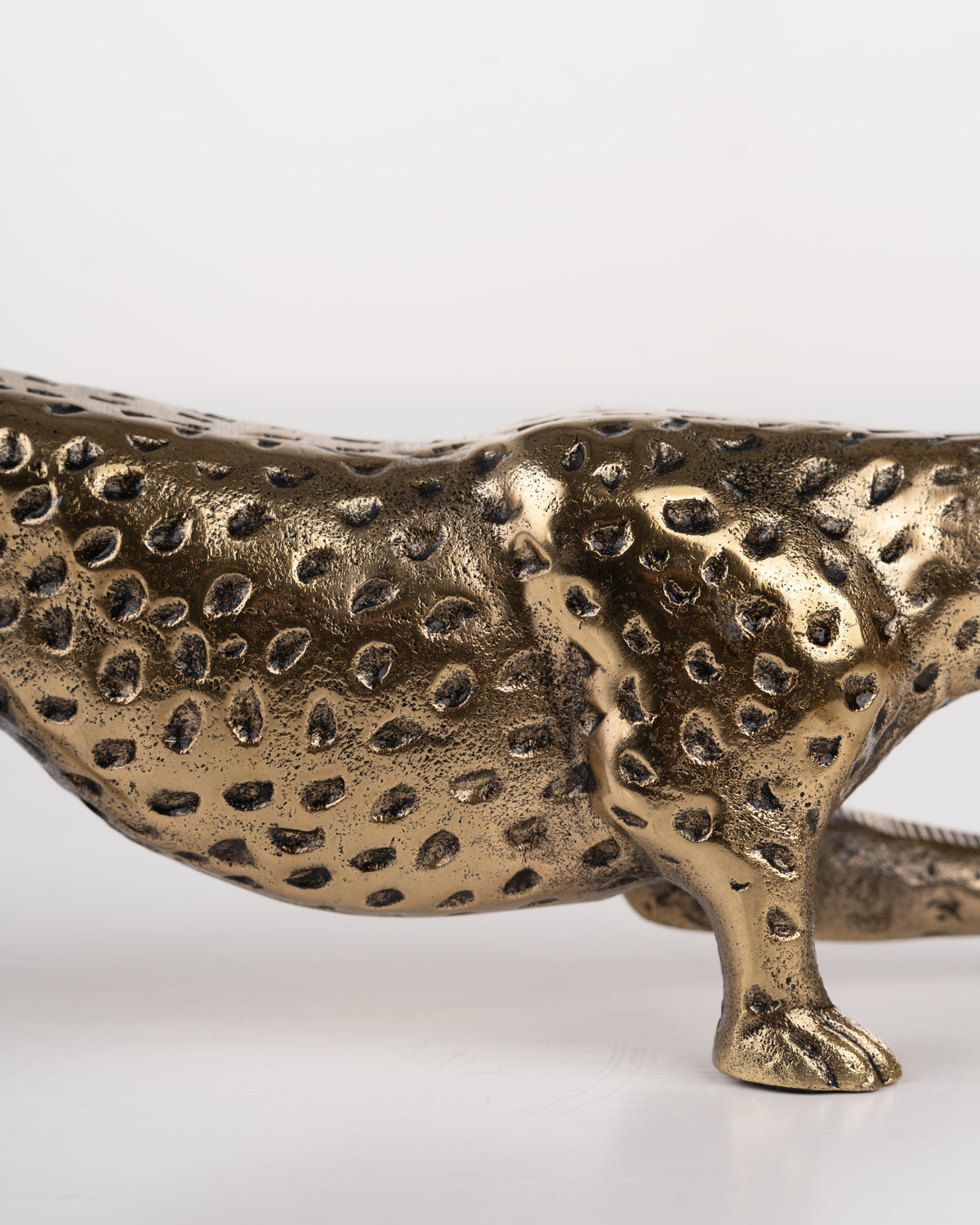 Collector's Cove Golden Leopard Sculpture